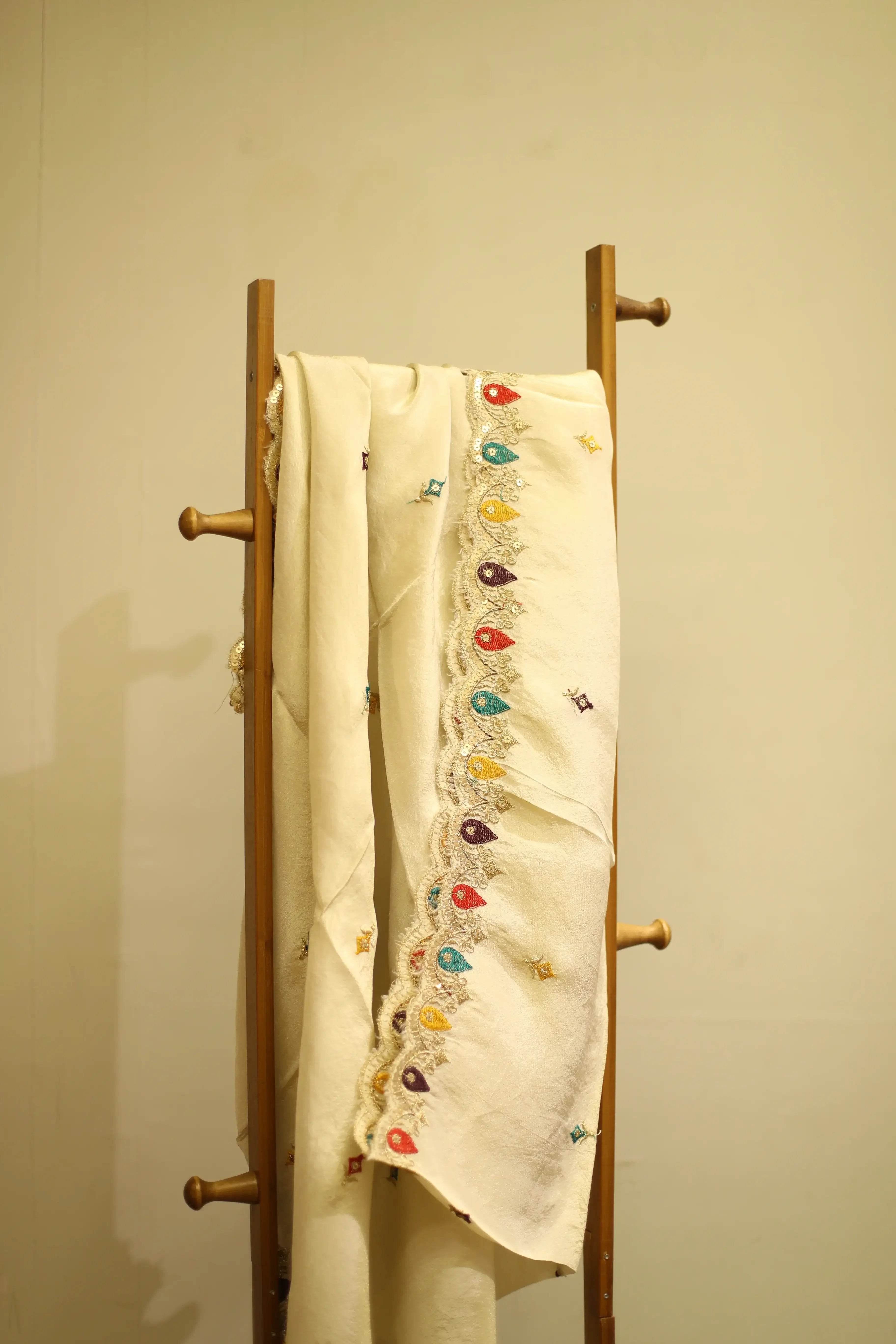 Tissue Zari Woven Work Dupatta - M'Foks