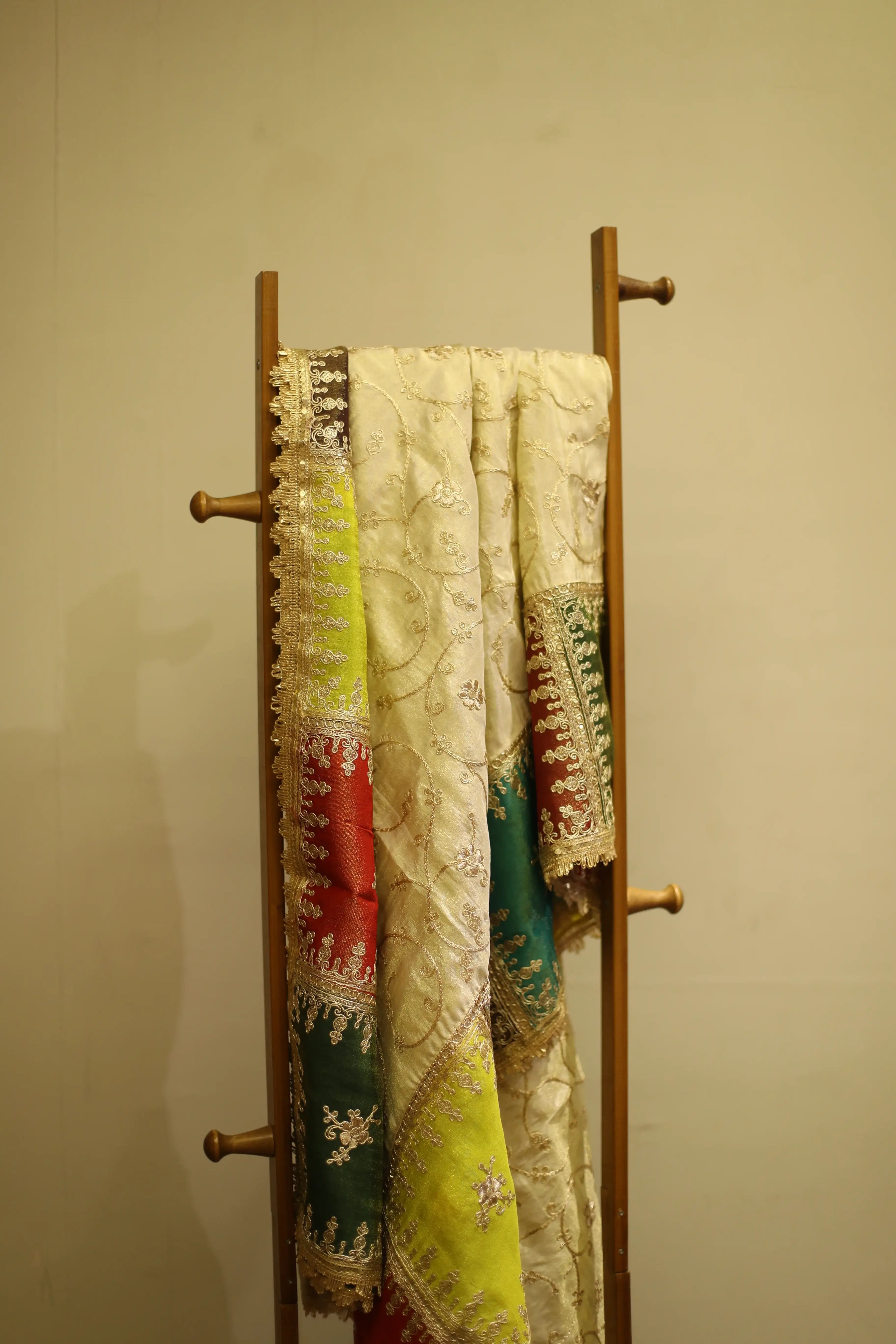 Tissue Zari Woven Work Dupatta