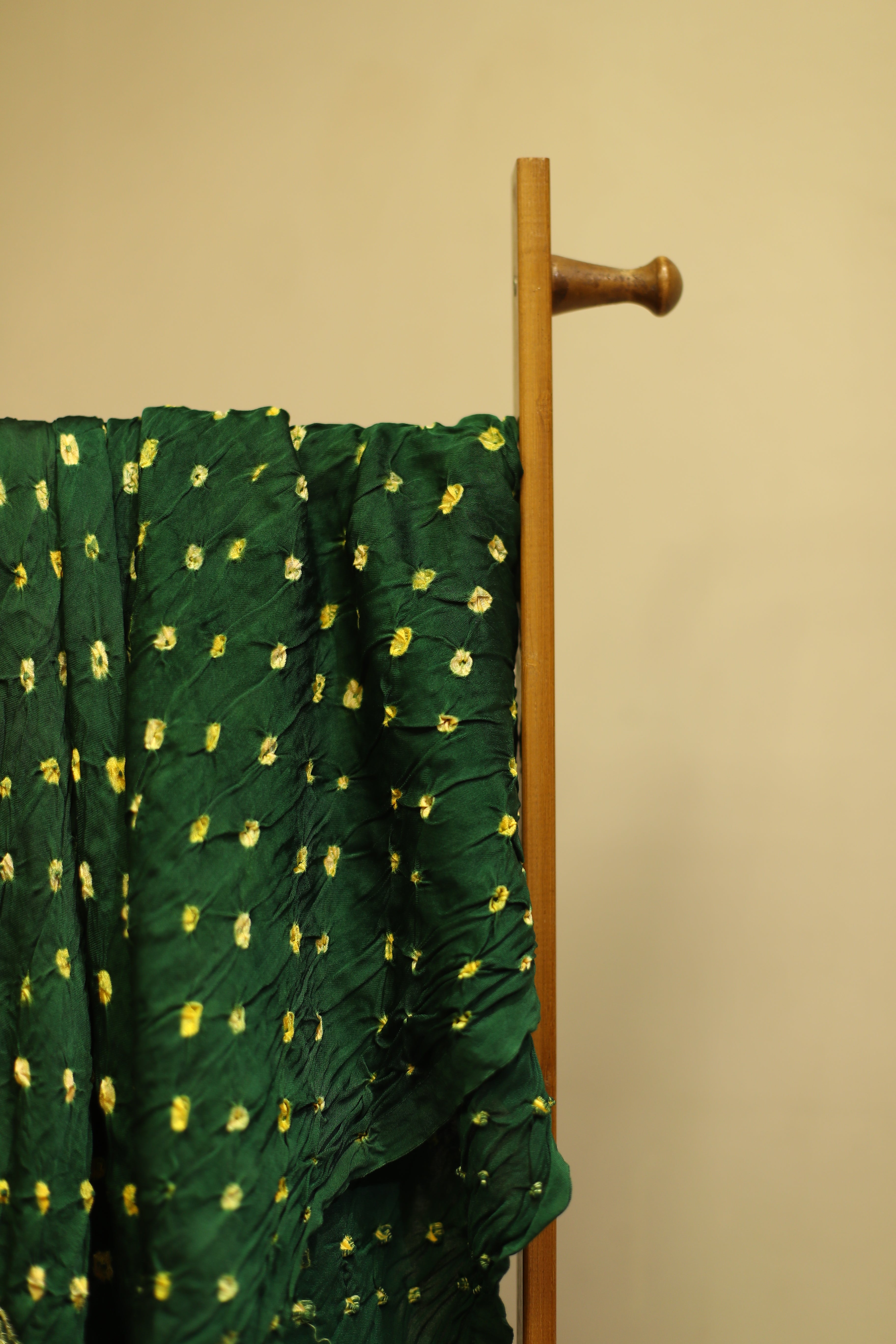 Pure Modal Green Lagdi Patta Dupatta