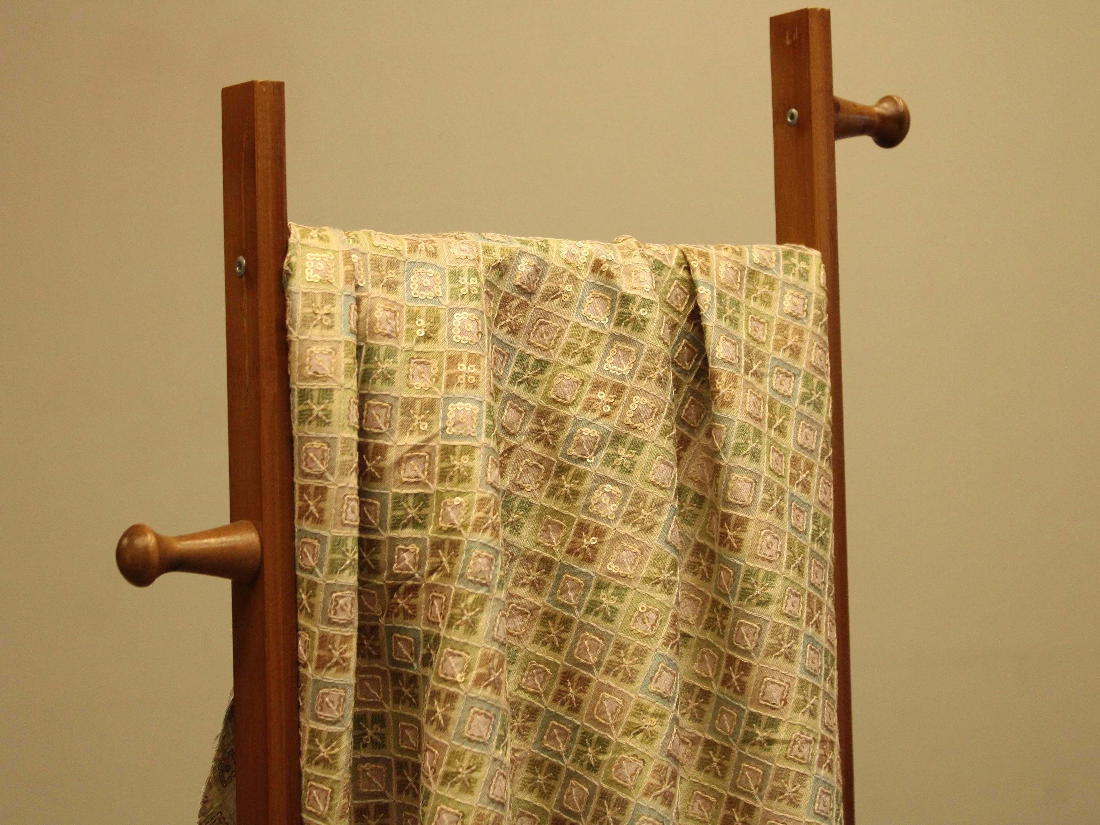 Canvas : Silk Digital Print Fabric - Pista - M'Foks