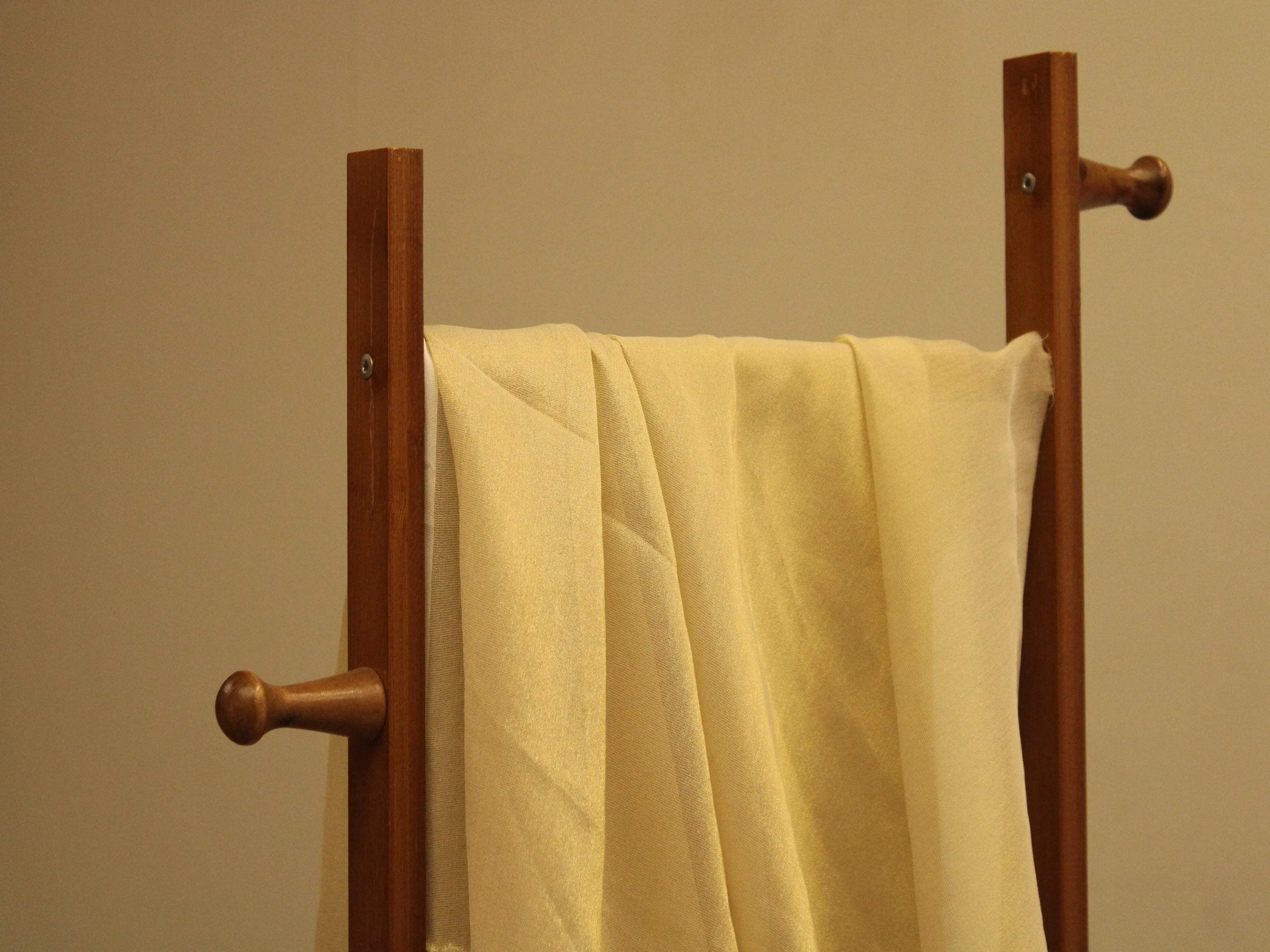 Dyeable Chinon Tissue Silk Fabric - Golden - M'Foks