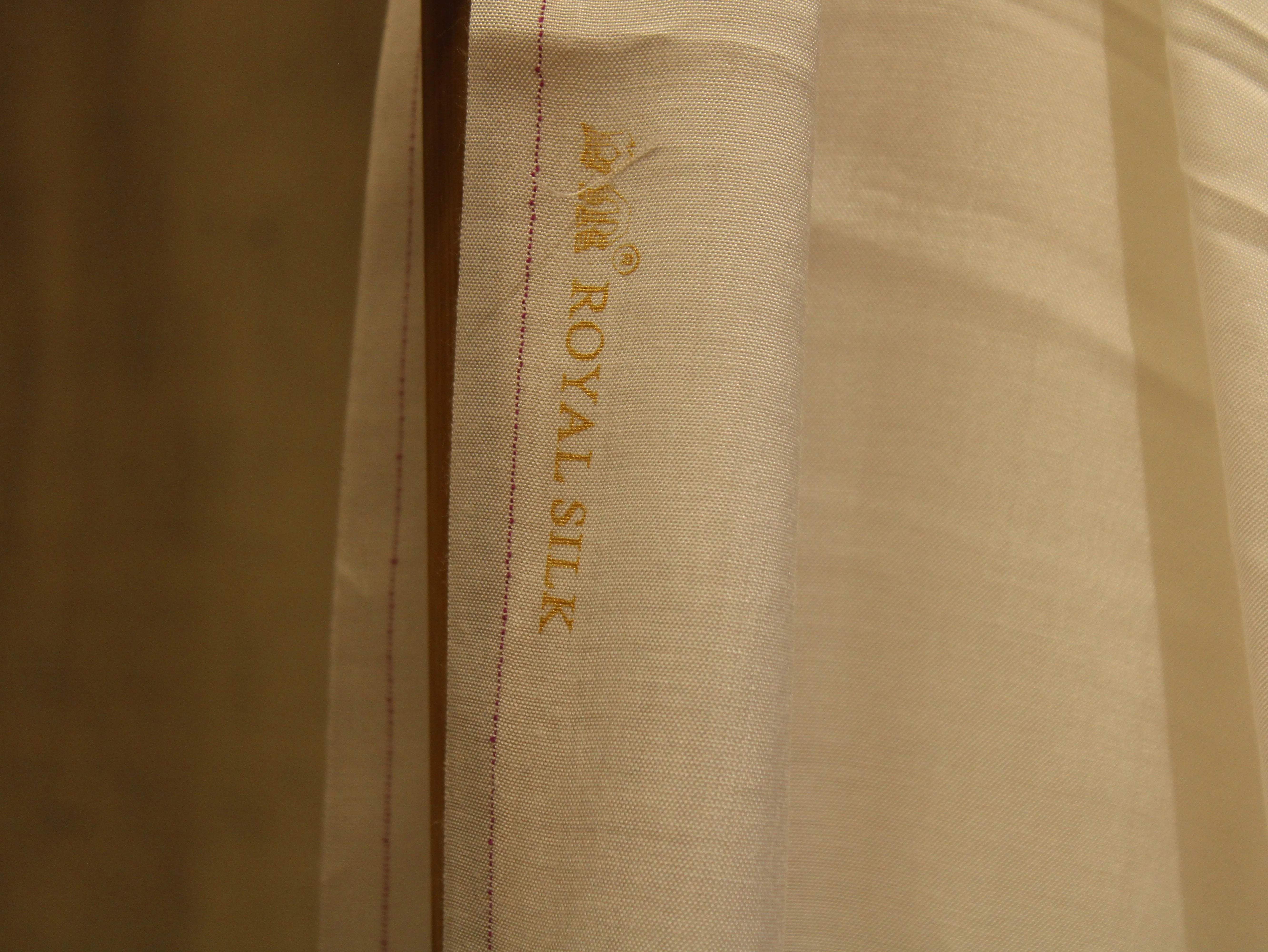 Dyeable Pure Royal Silk Santoon Fabric - M'Foks