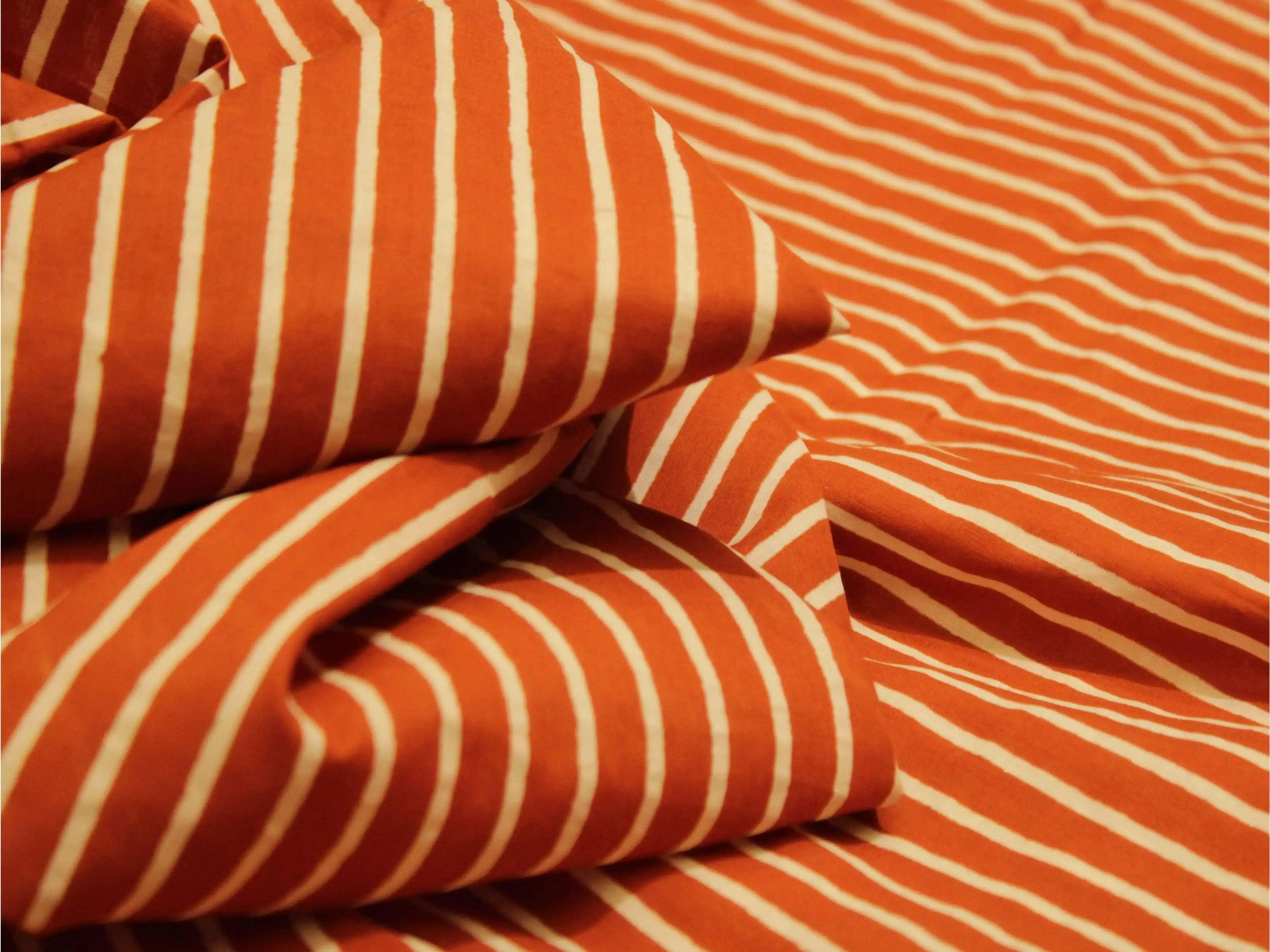 Euphoric - Cotton Hand Block Printed Fabric by M'Foks - M'Foks