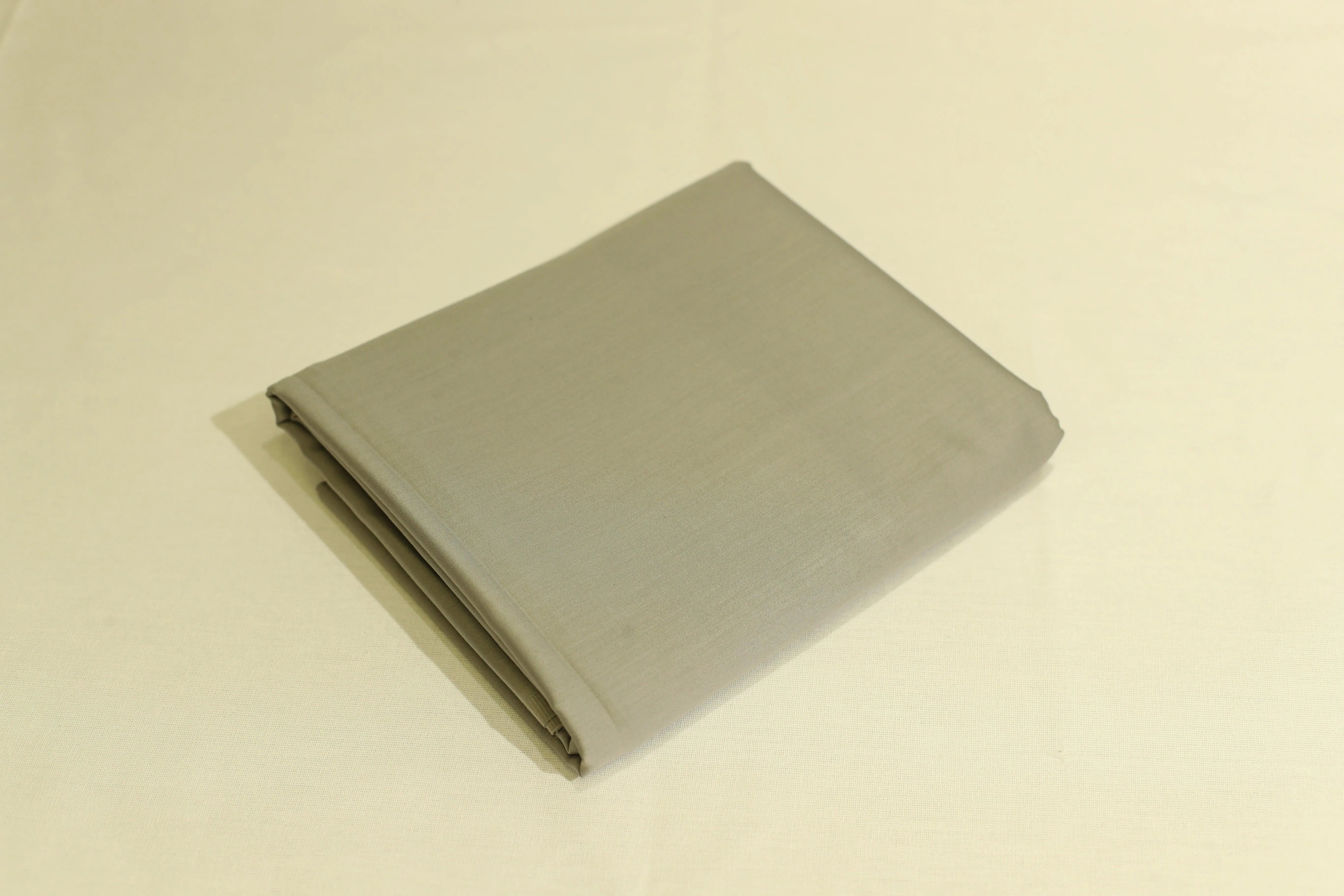 Mfoks : Everyday Plain Cotton Satin Fabric - Dusty Grey - M'Foks