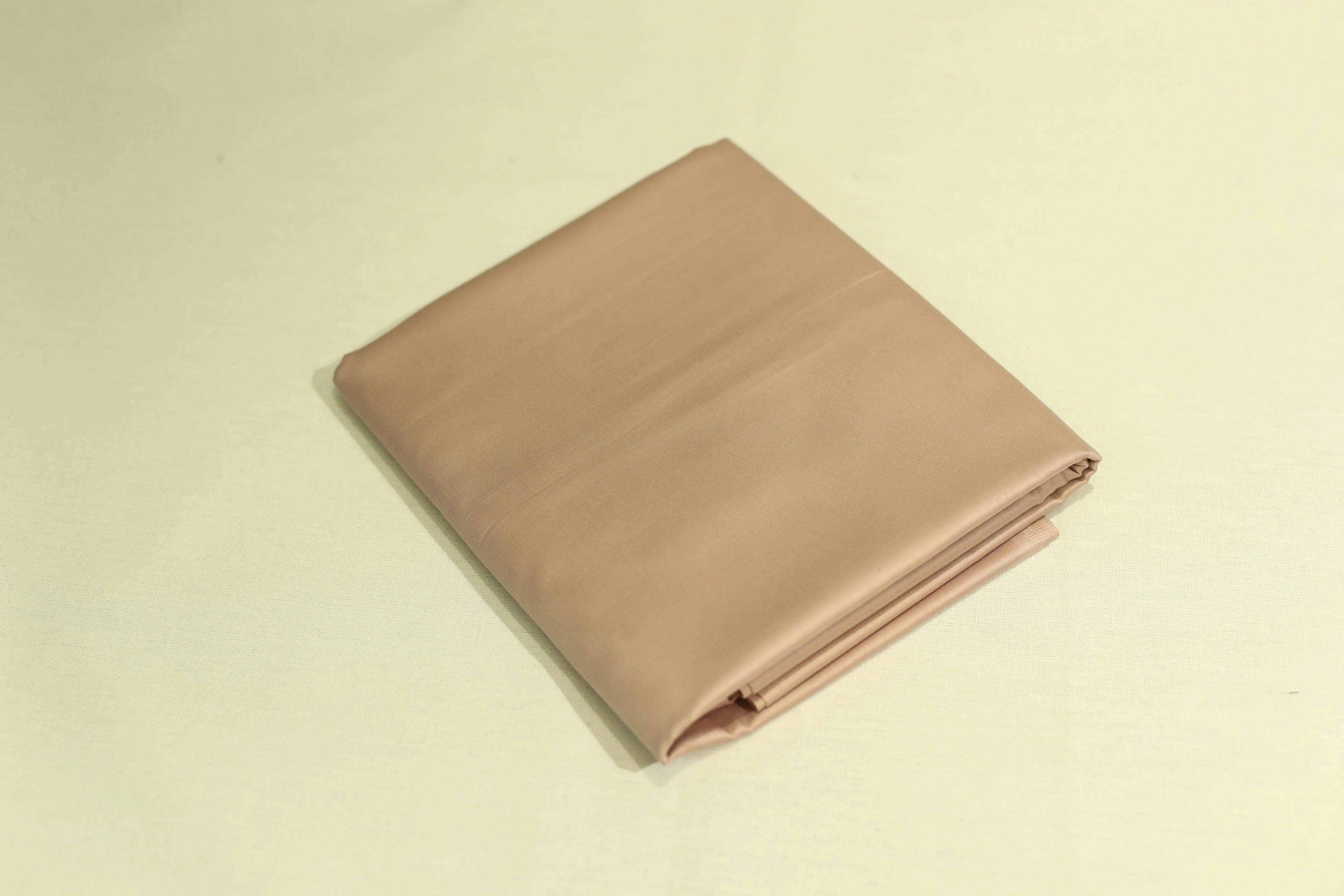 Mfoks : Everyday Plain Cotton Satin Fabric - Light Onion Pink - M'Foks