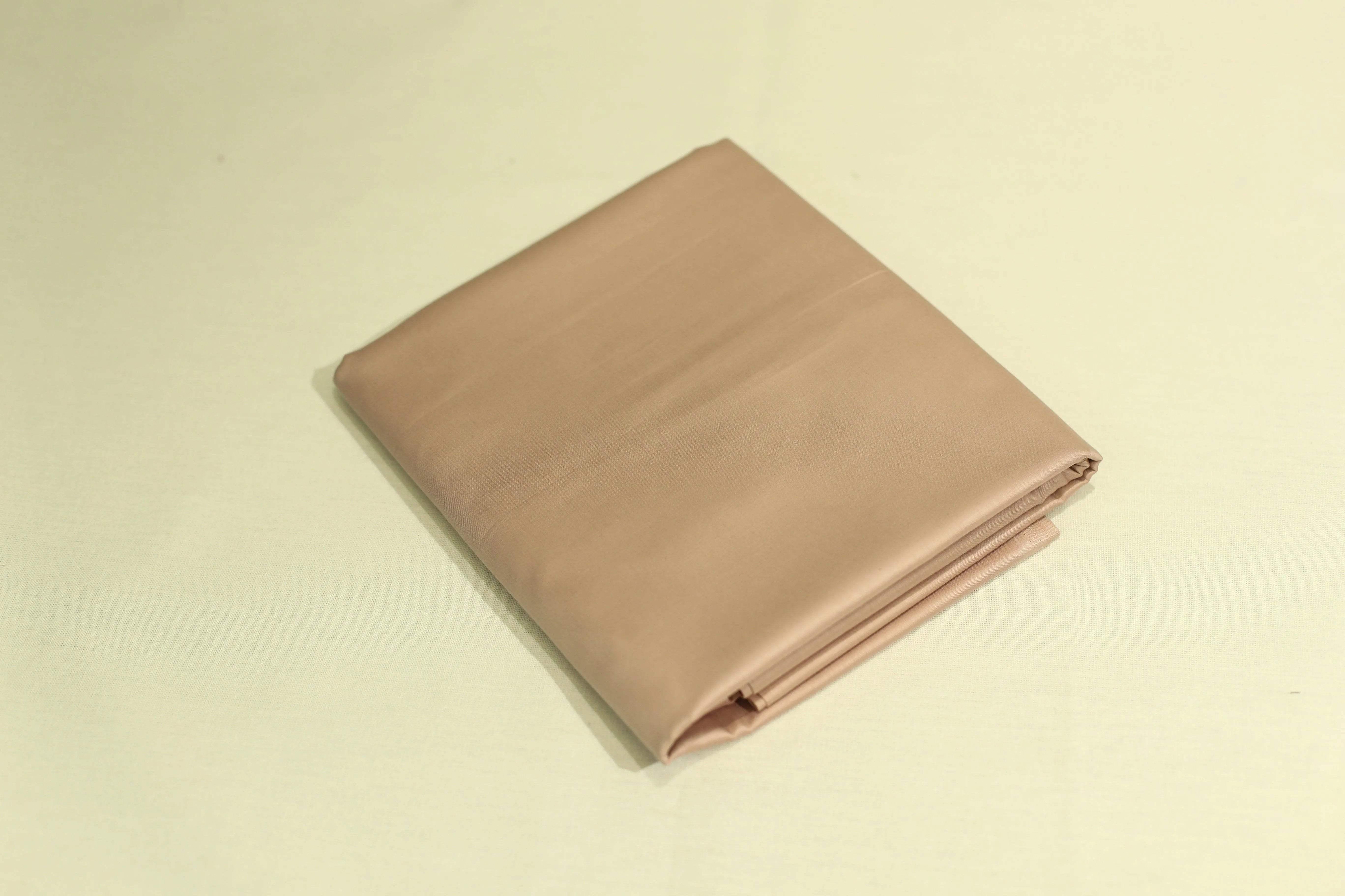 Mfoks : Everyday Plain Cotton Satin Fabric - Light Onion Pink - M'Foks