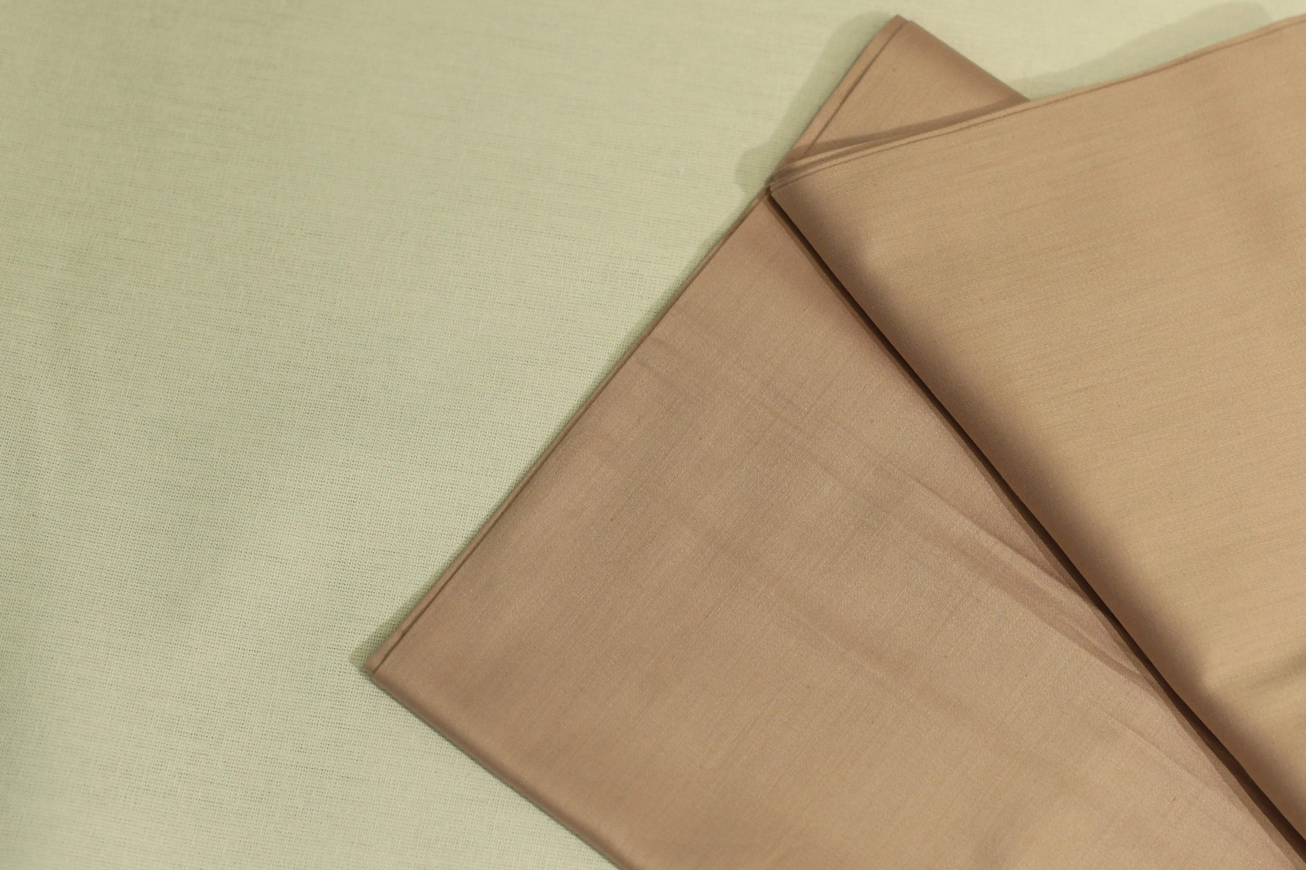 Mfoks : Everyday Plain Cotton Satin Fabric - Light Onion Pink - M'Foks