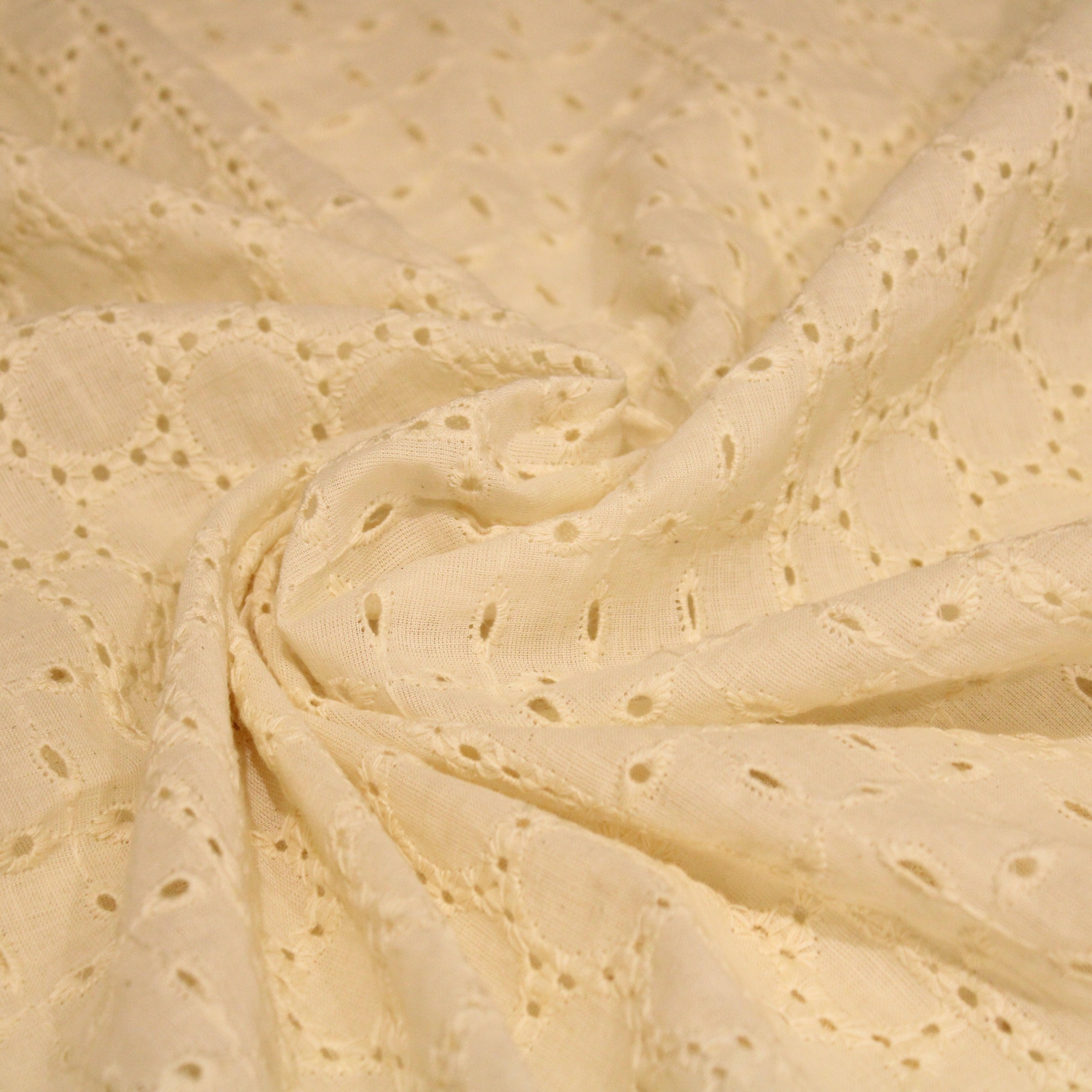 Natural Cotton Hakoba Woven Dyeable Fabric - M'Foks