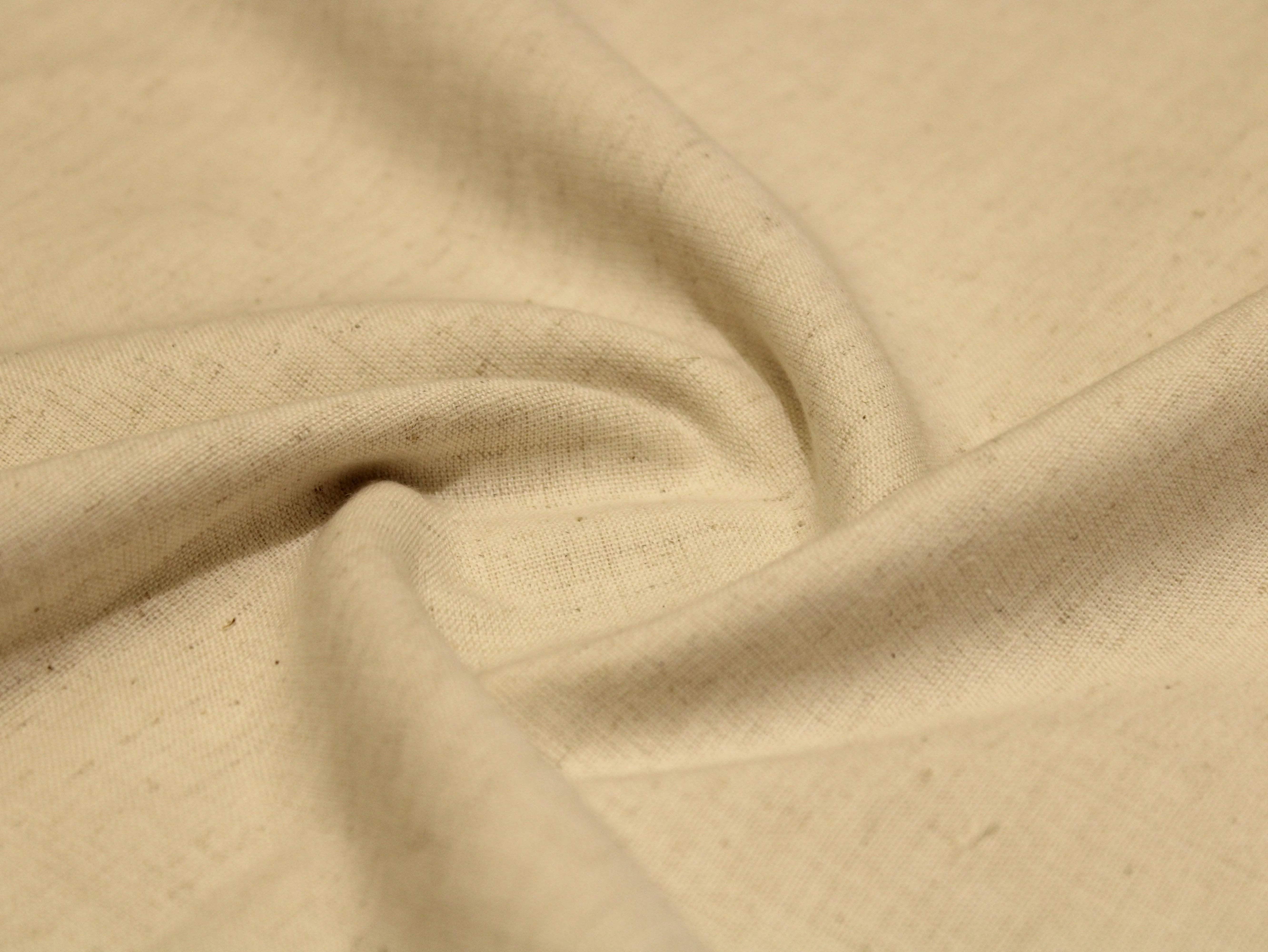 Natural Cotton Woven Dyeable Fabric - M'Foks