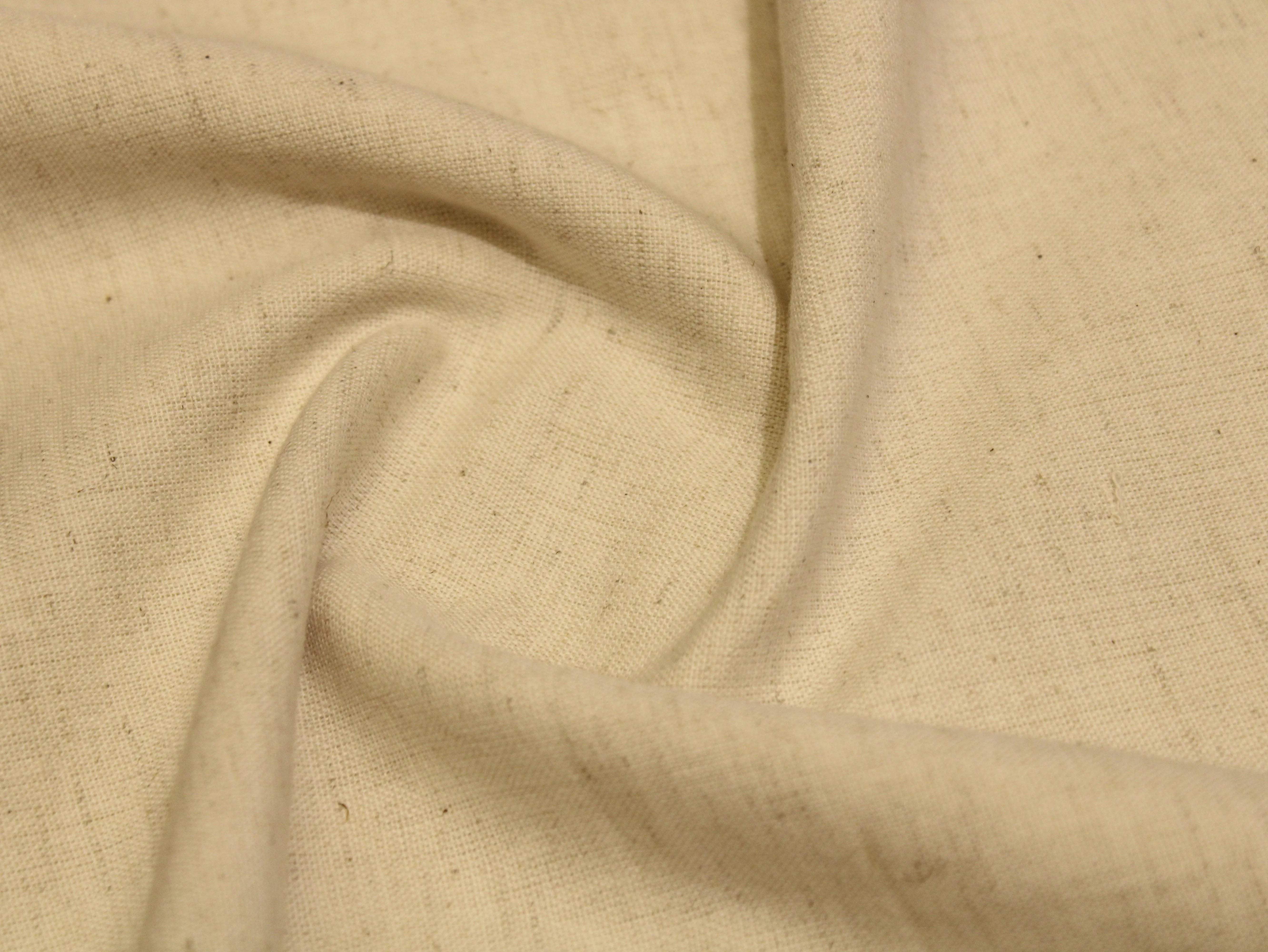 Natural Cotton Woven Dyeable Fabric - M'Foks