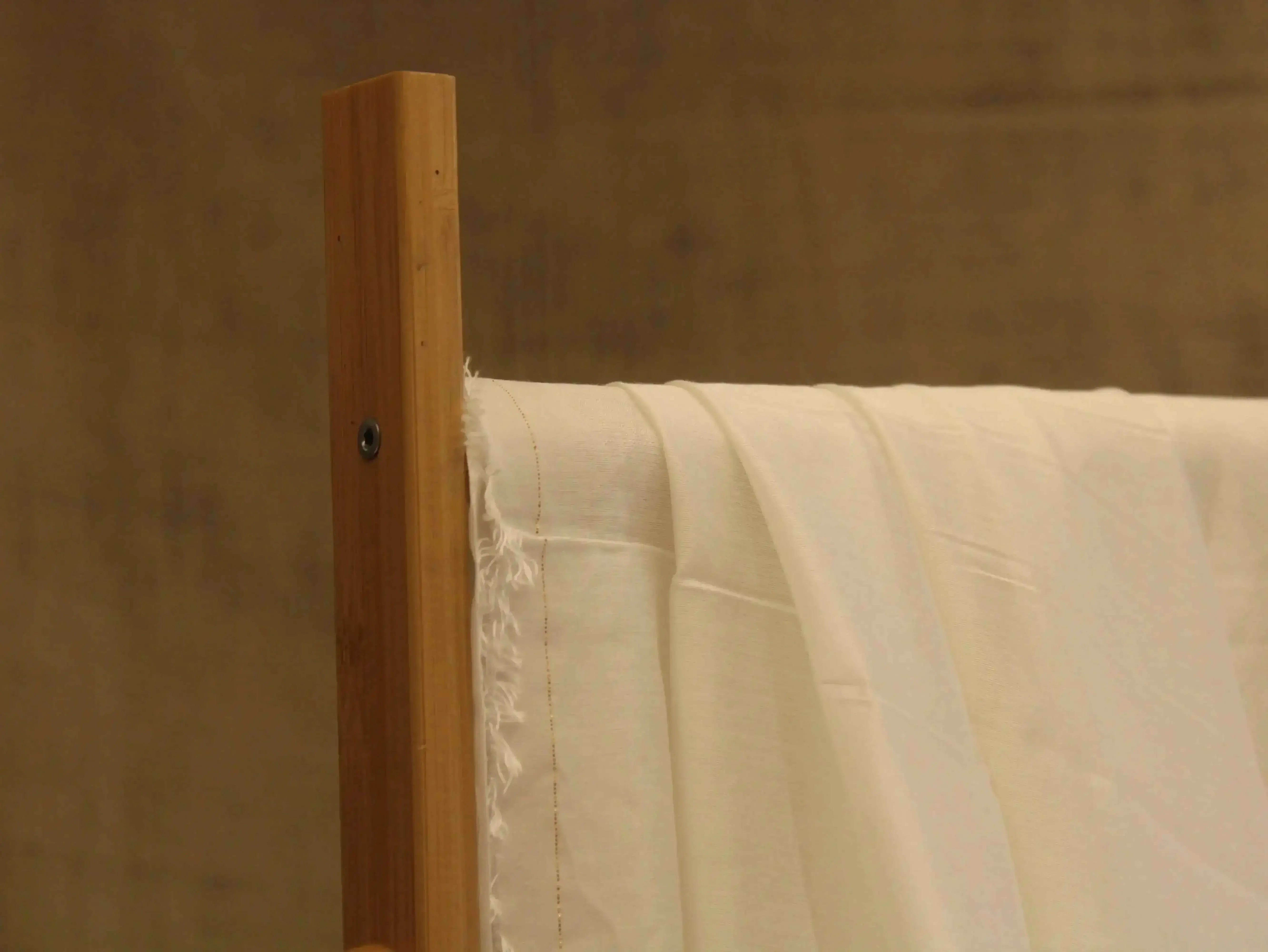 Plain White Dyeable Chanderi Silk Fabric