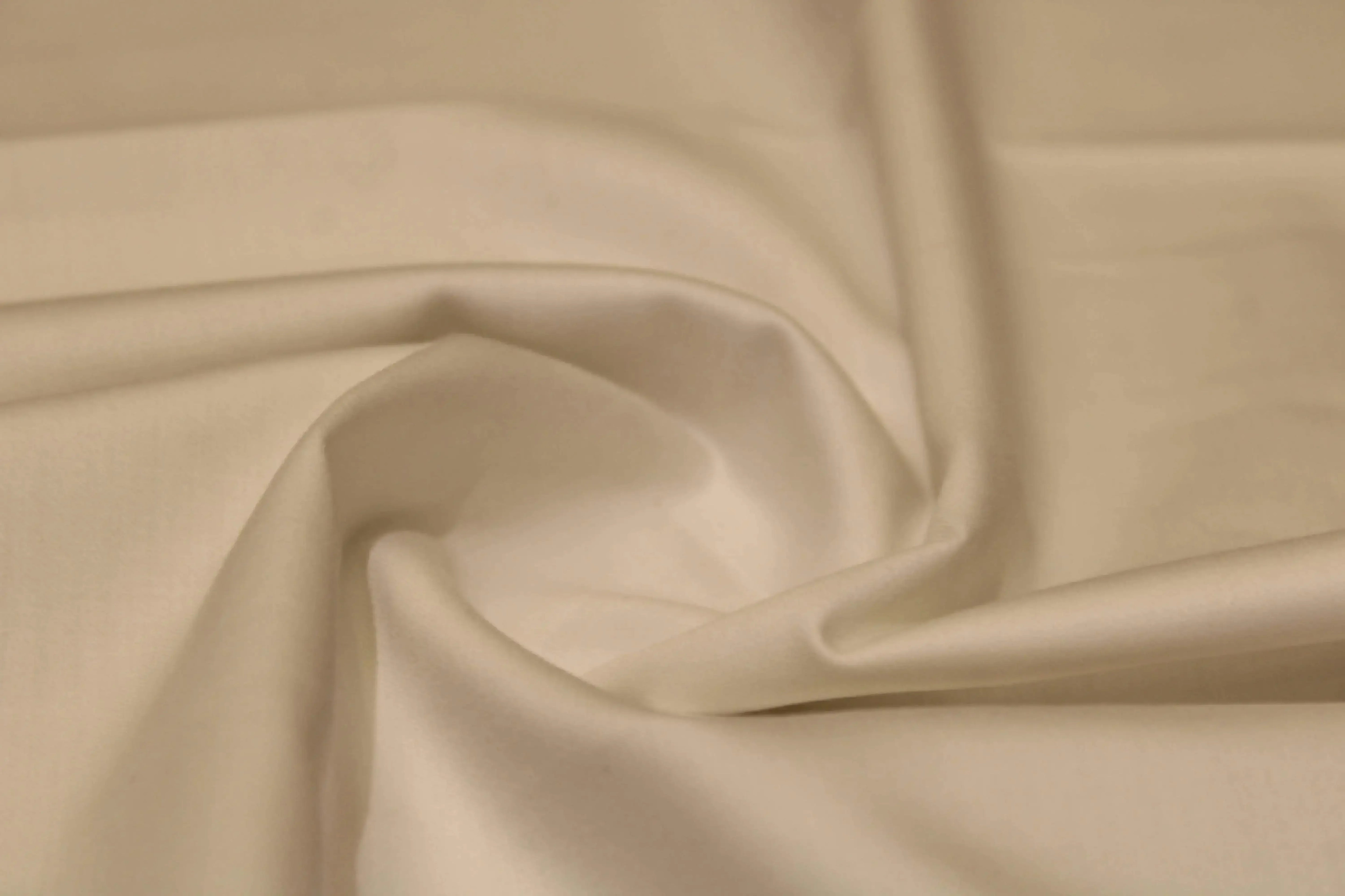 Plain White Dyeable Cotton Satin Fabric - M'Foks