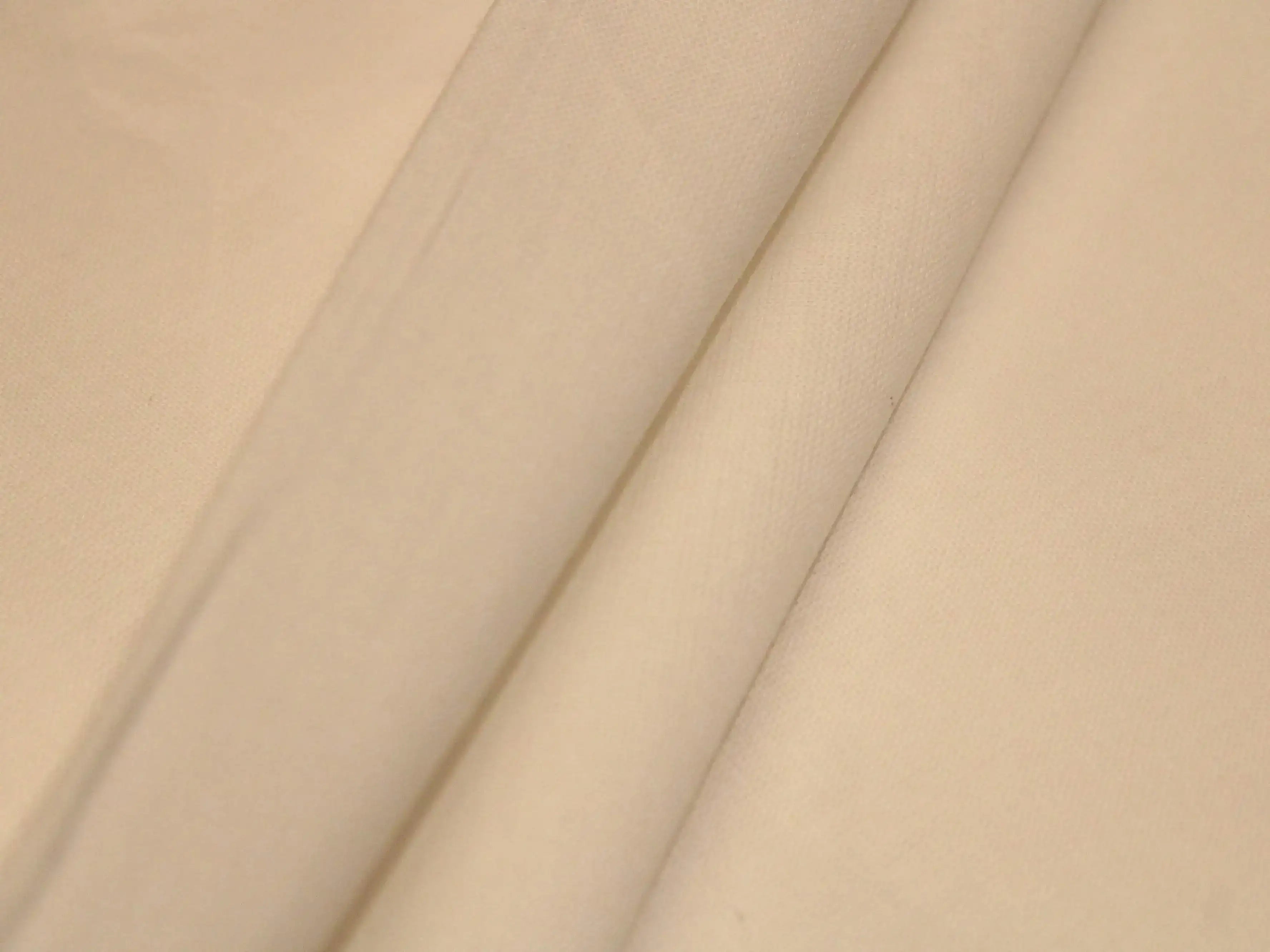 Plain White Dyeable Flex Cotton Fabric - M'Foks