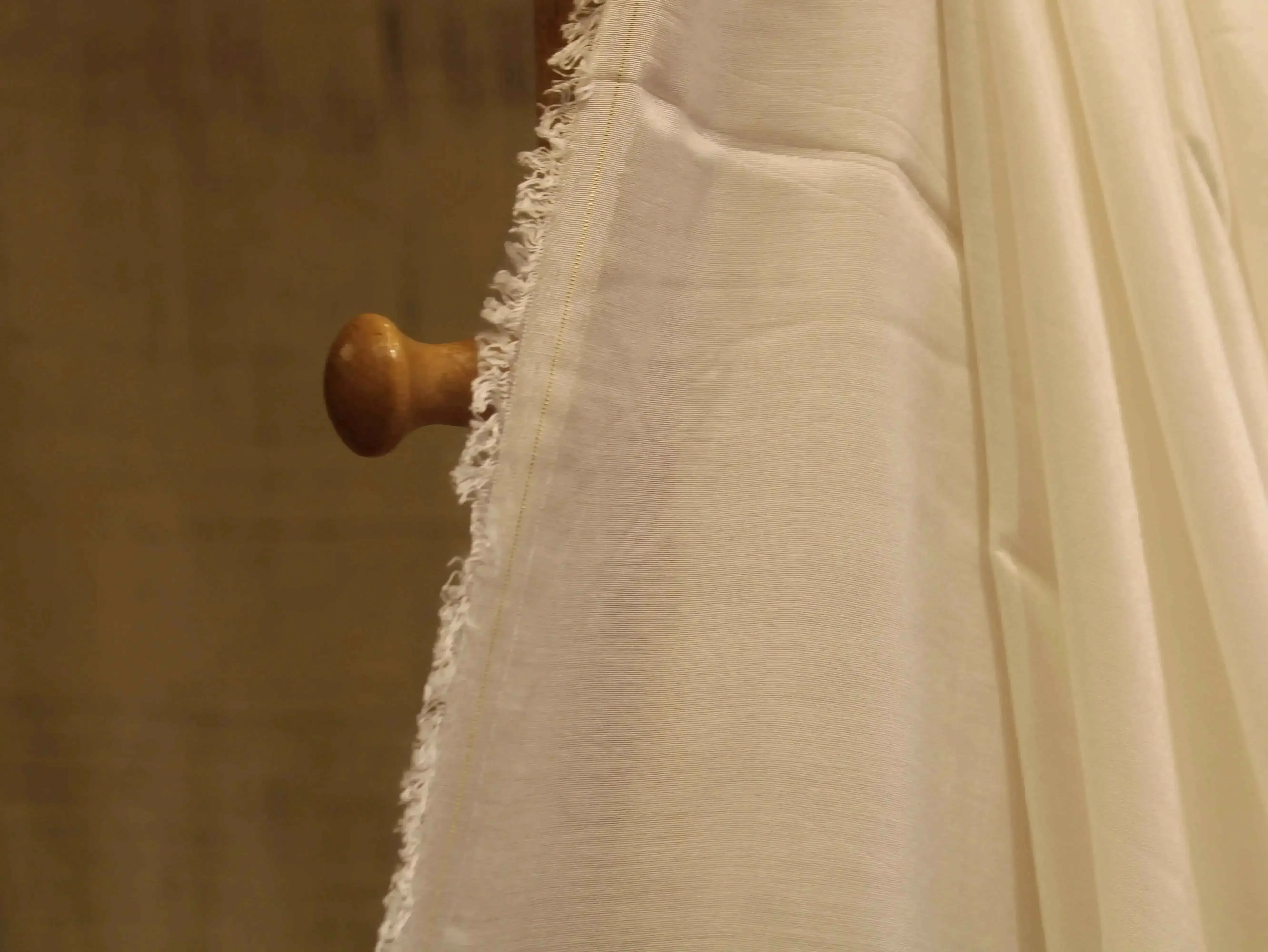 Plain White Dyeable Royal Muslin Fabric