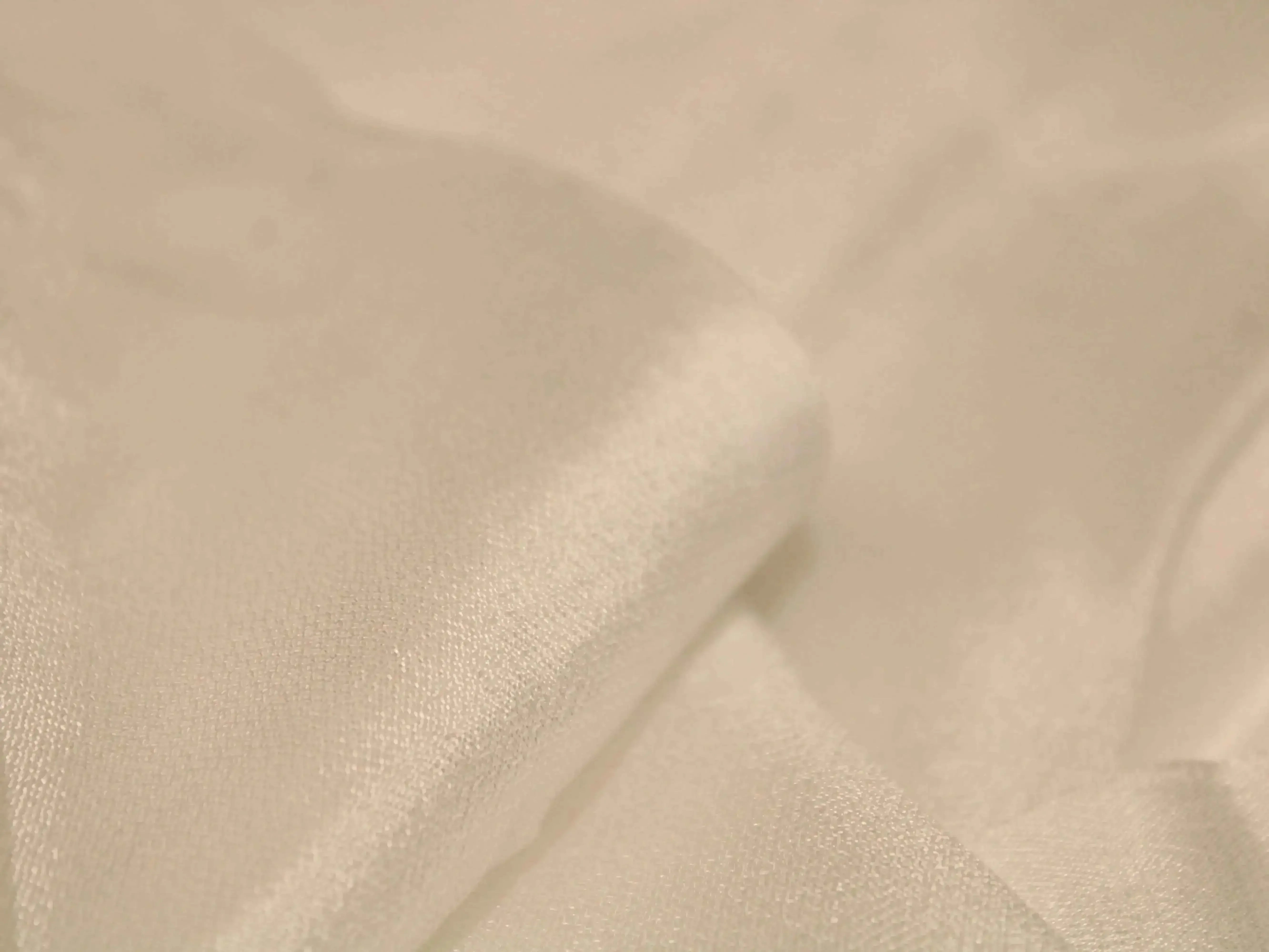 Plain White Dyeable Silk Feel Georgette Fabric