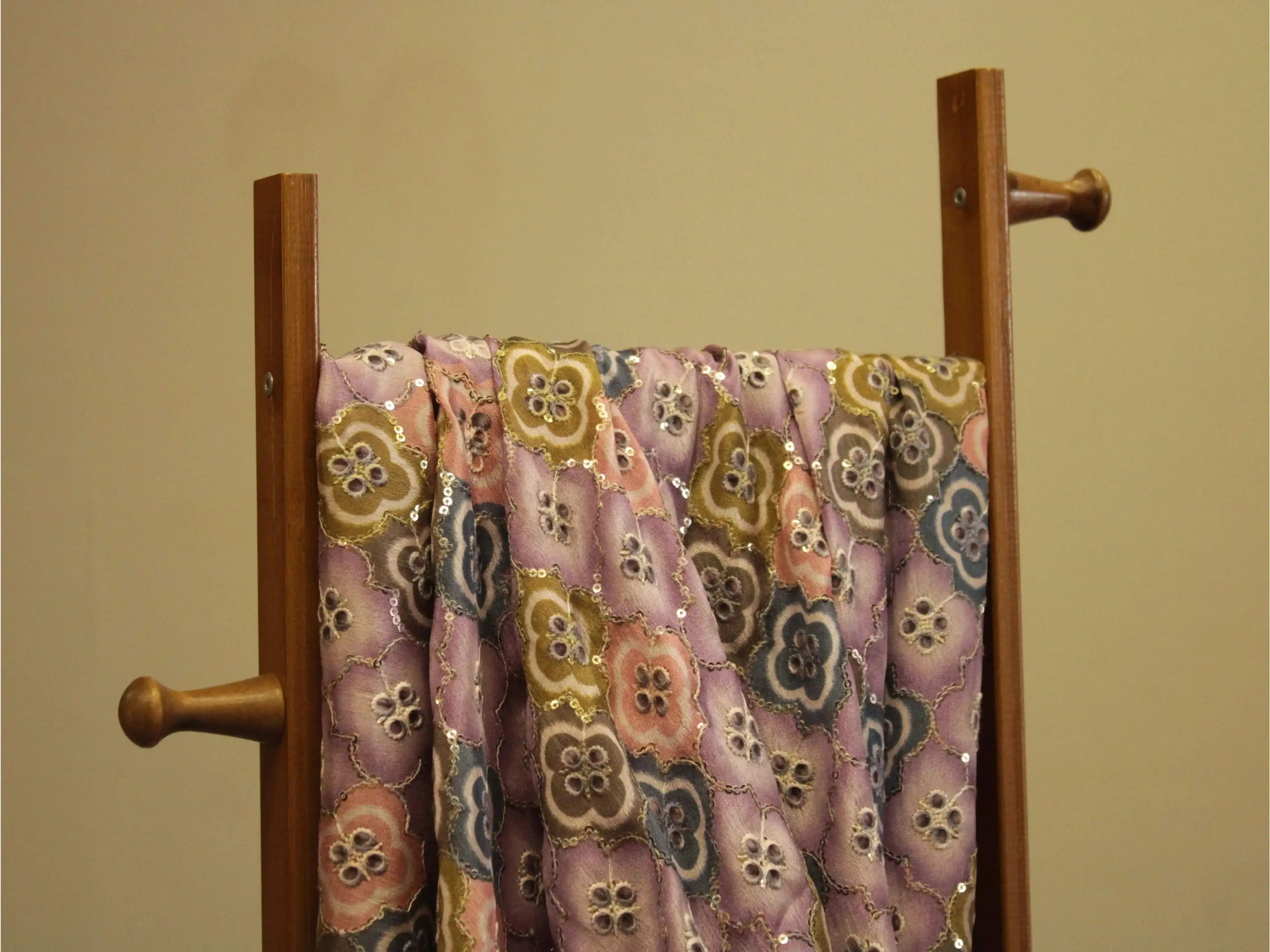 Vibrant X Mix & Match Digital Chinon Silk Fabric - M'Foks