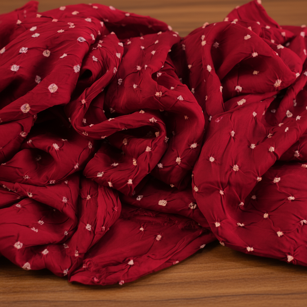 Pure Modal Red Bandhej