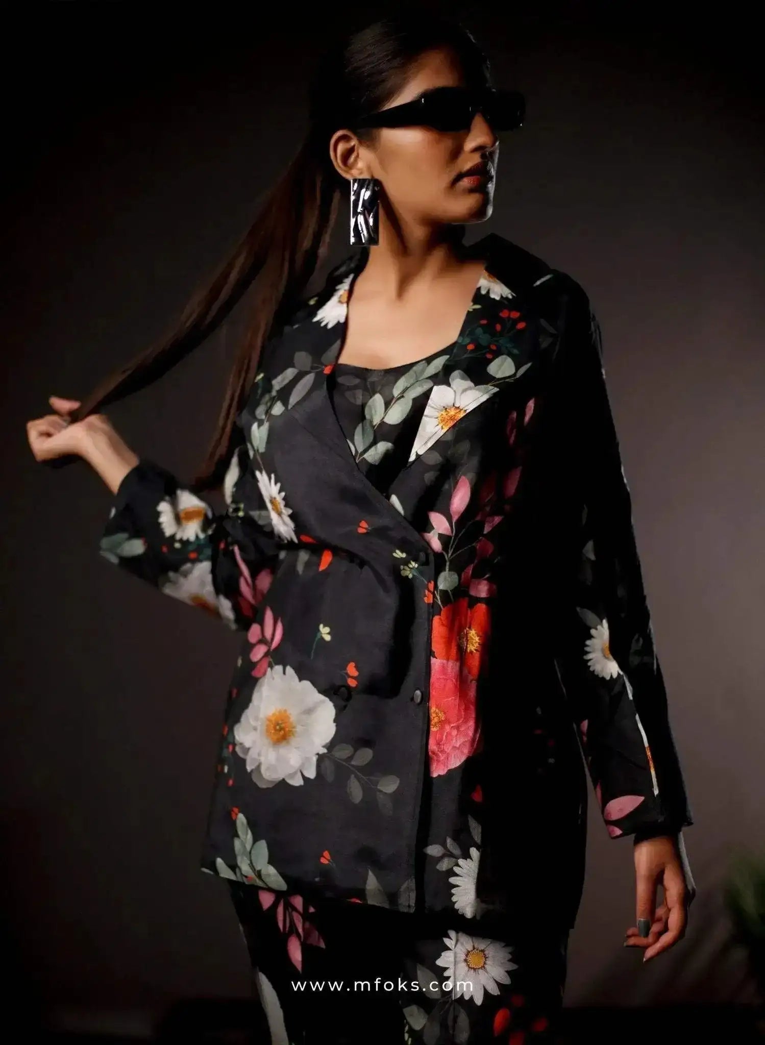 Blazer with pant Co-ords Set - M'Foks