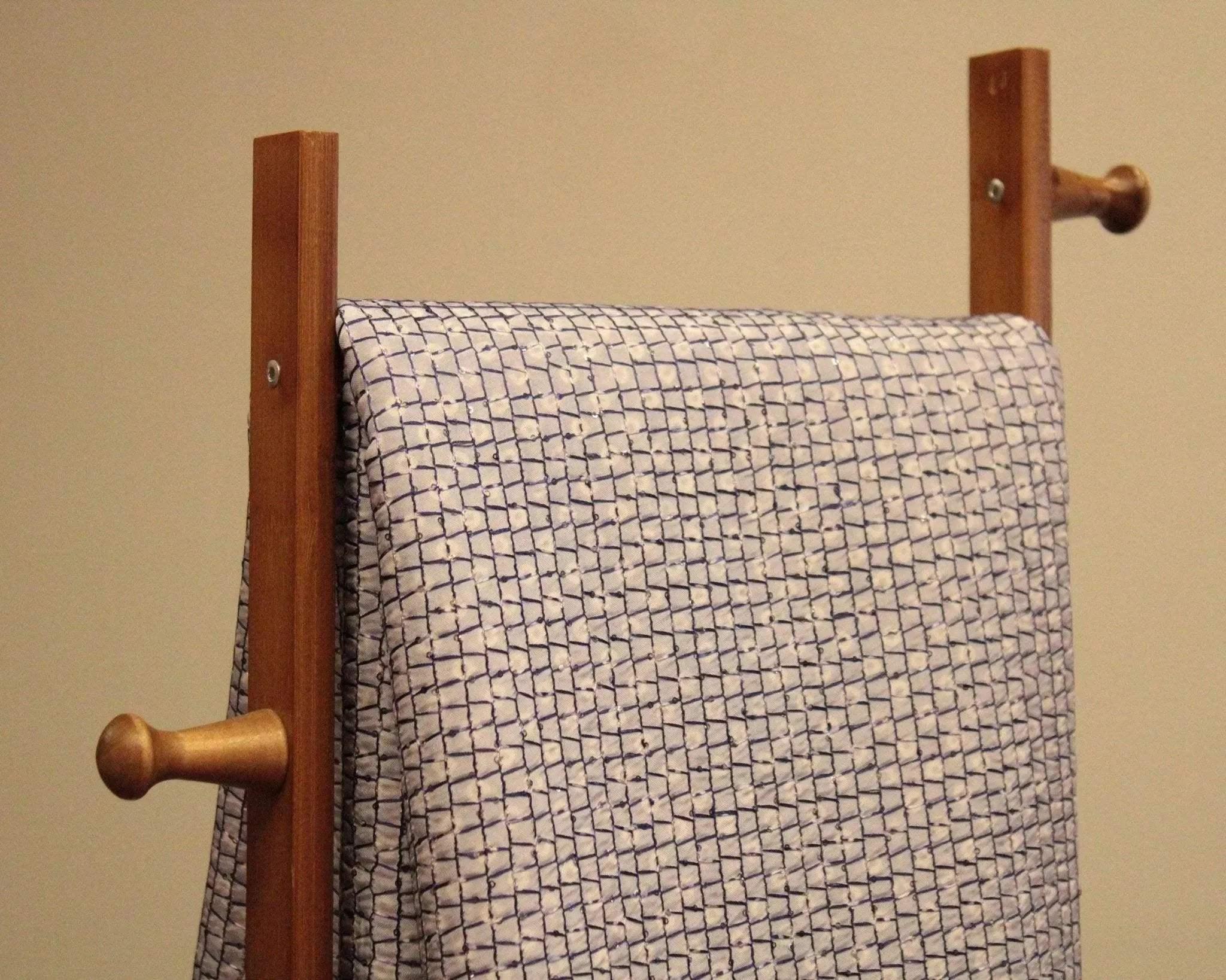 Woven Silk Digital Print Thread & Sequin Fabric