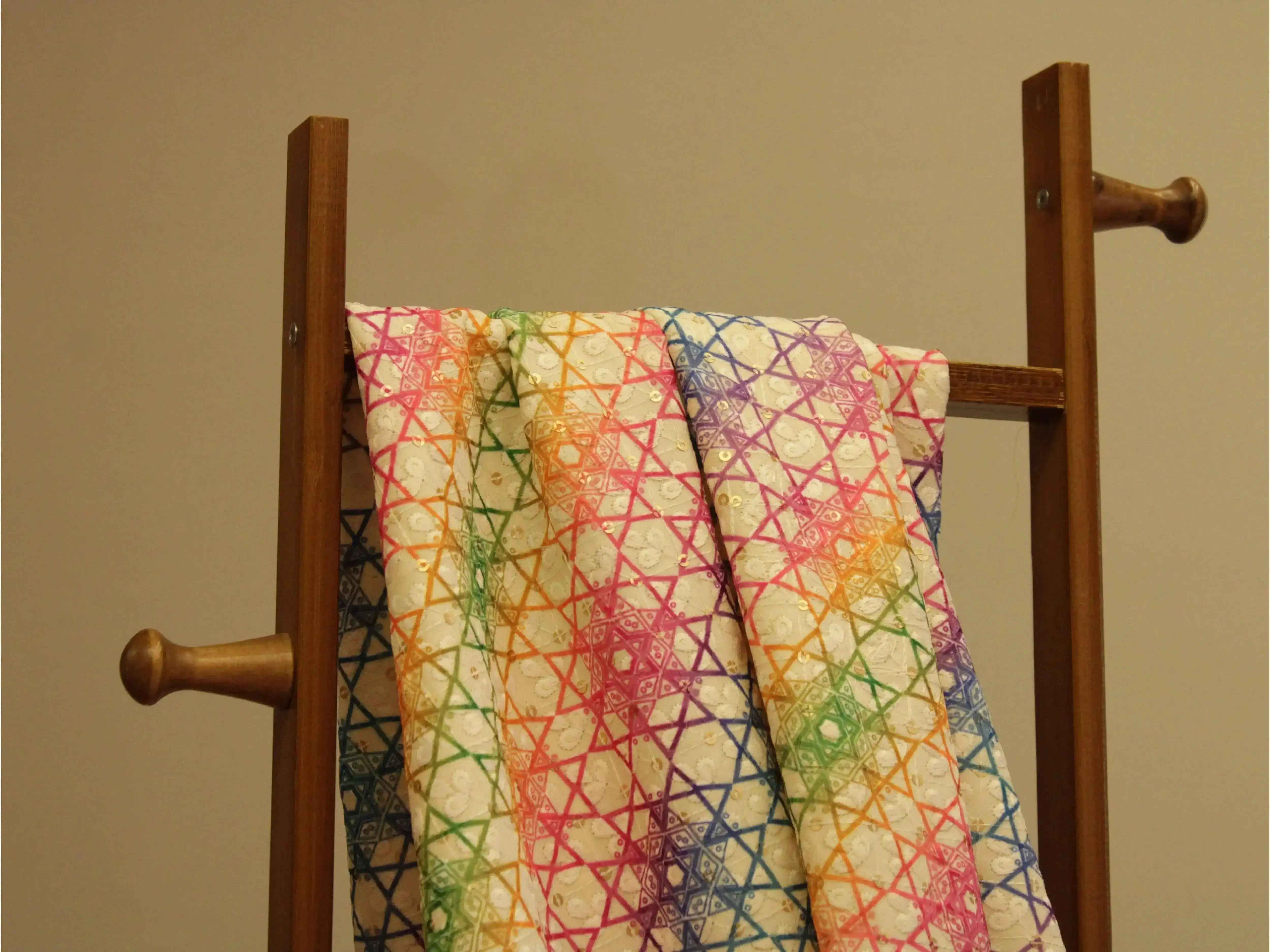 Vibrant X Mix & Match Digital Silk Fabric