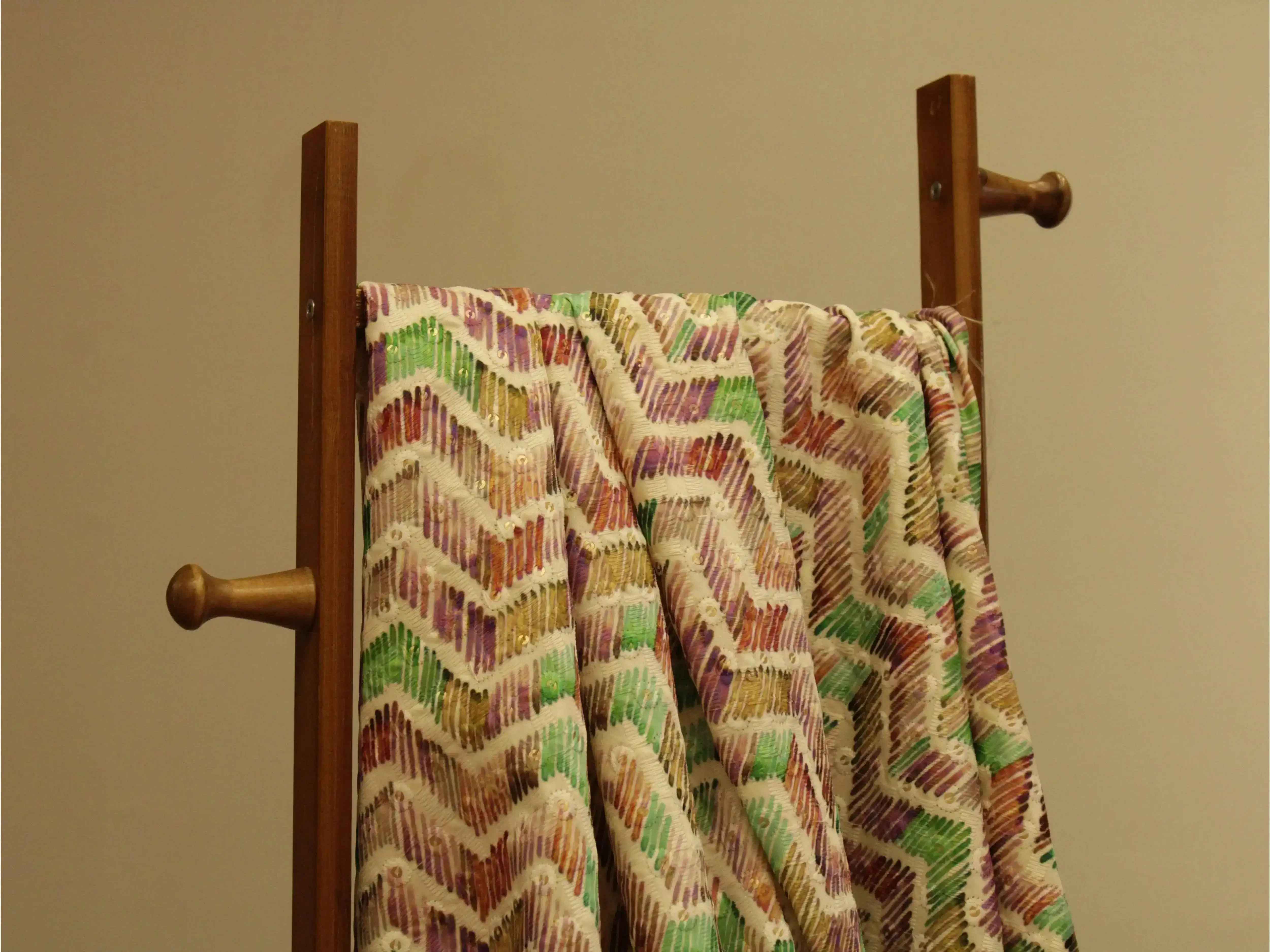 Vibrant X Mix & Match Digital Silk Fabric