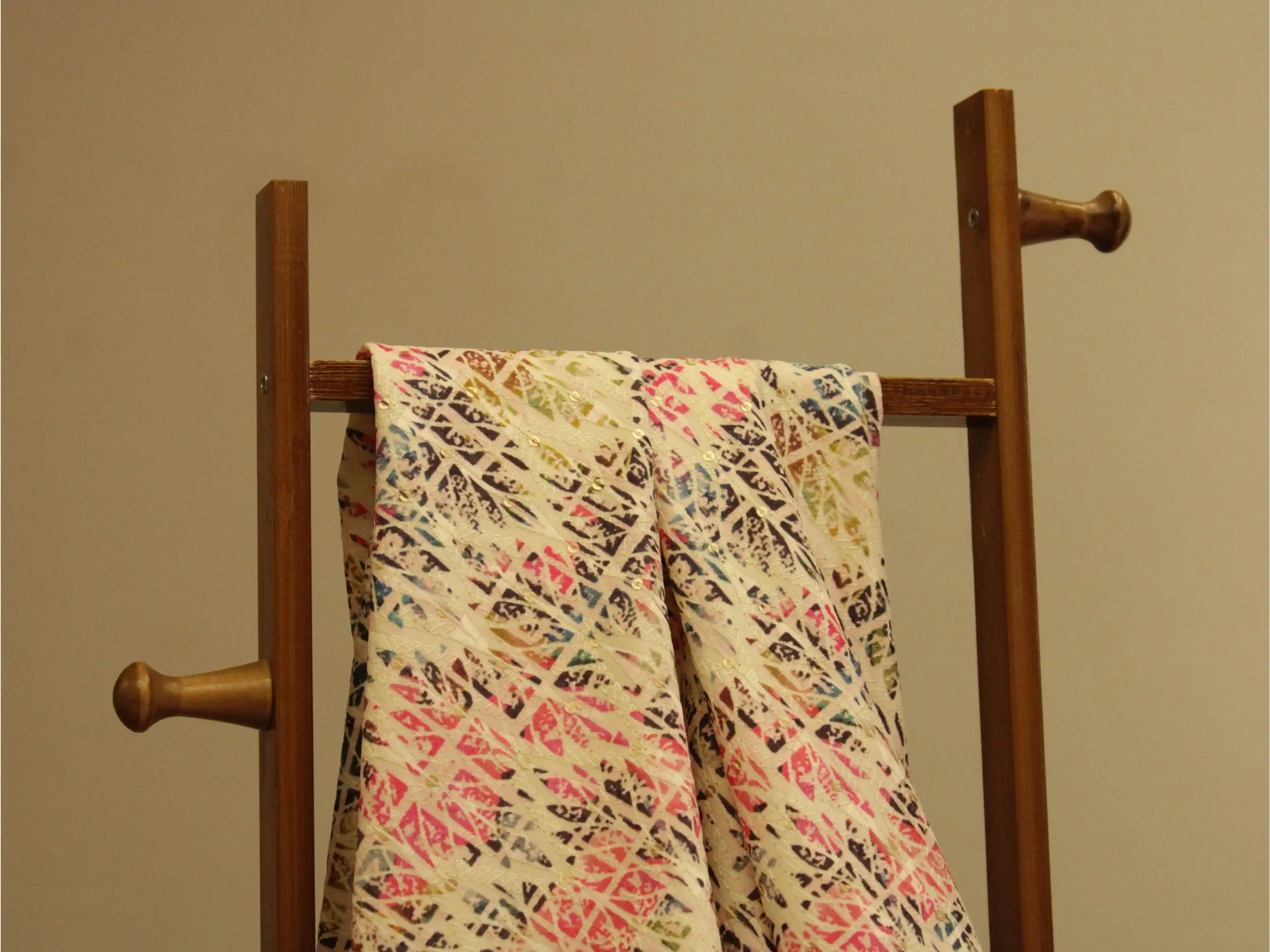 Vibrant X Mix & Match Digital Silk Fabric - M'Foks