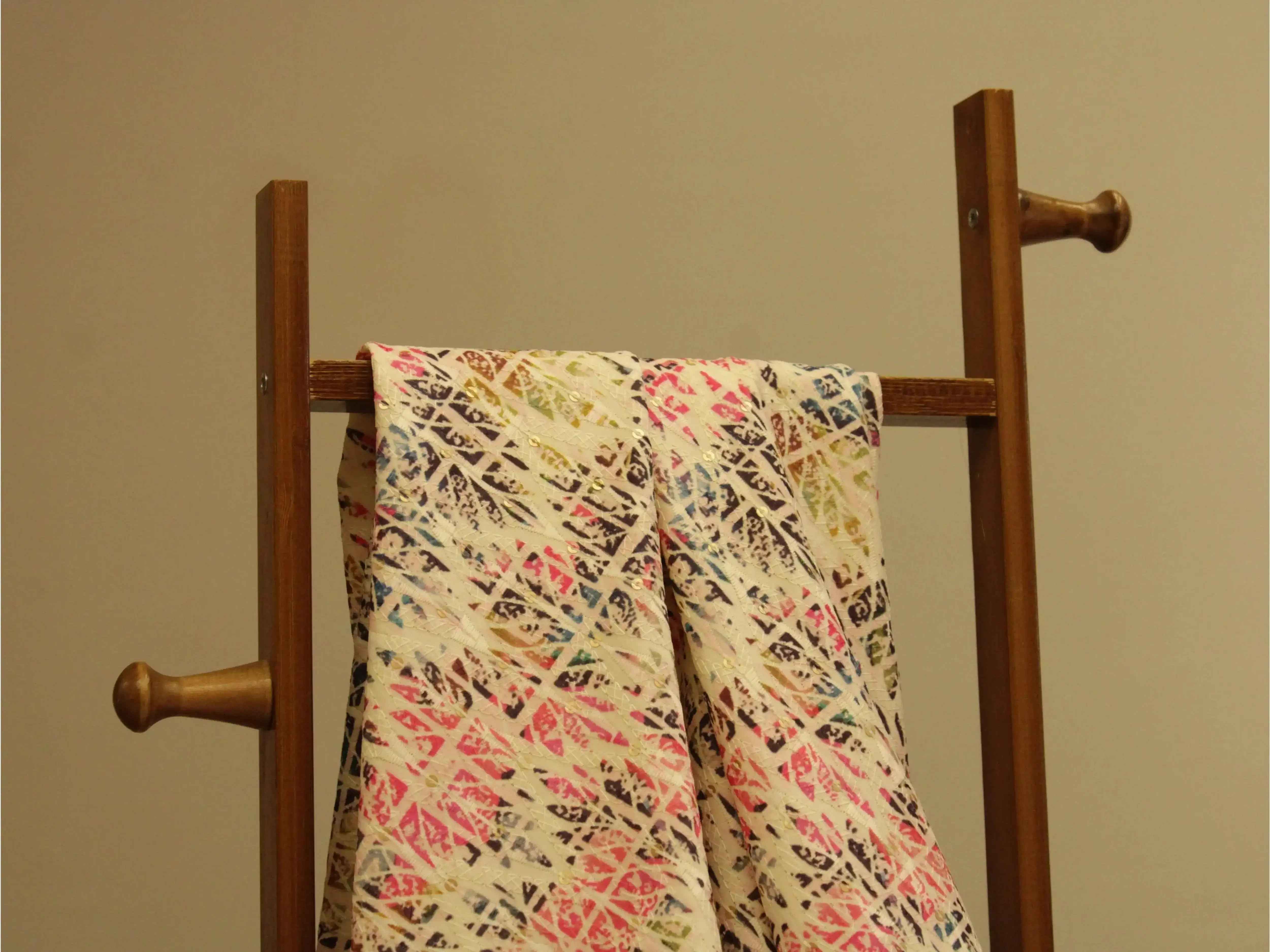 Vibrant X Mix & Match Digital Silk Fabric