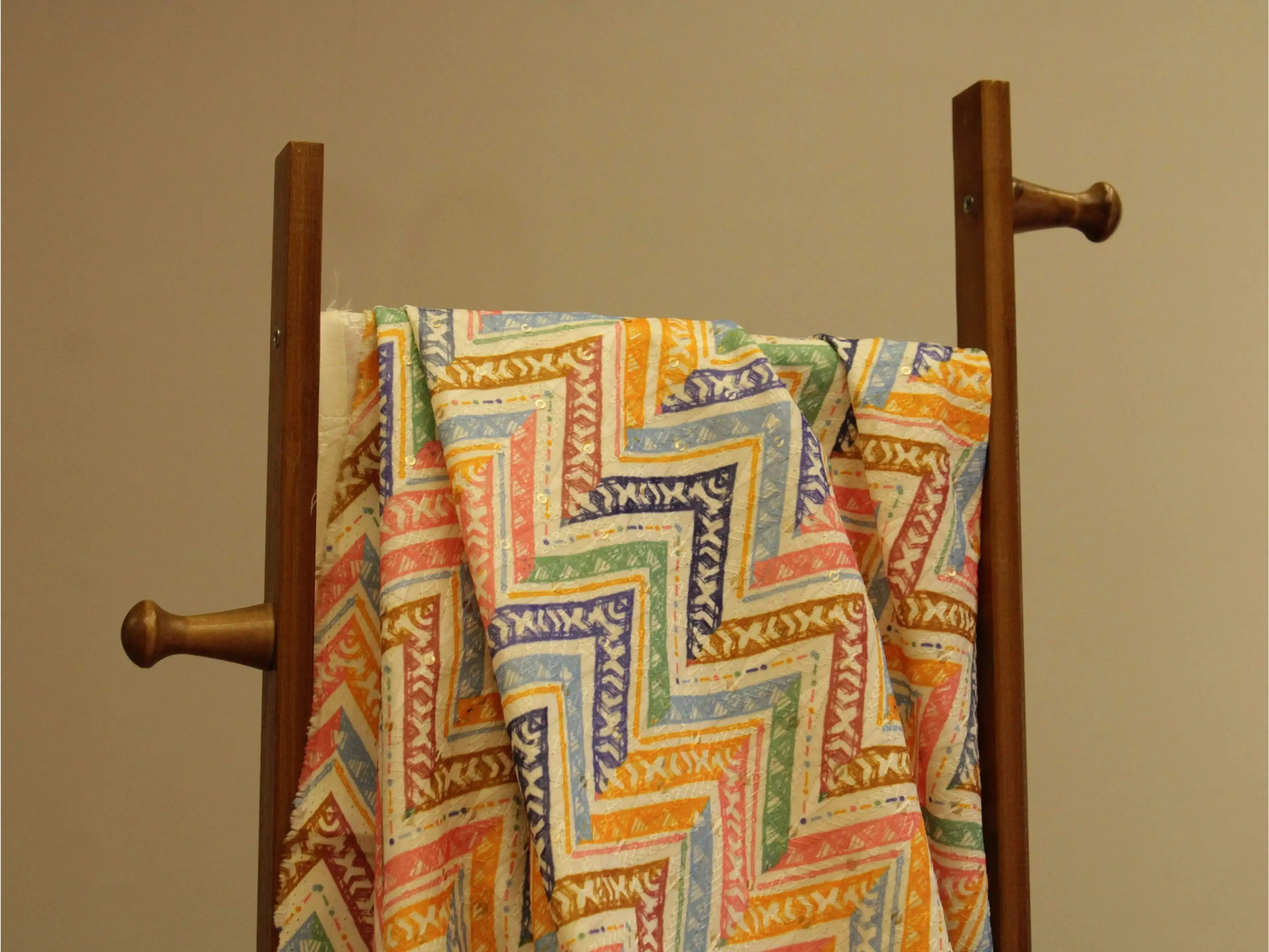 Vibrant X Mix & Match Digital Silk Fabric - M'Foks