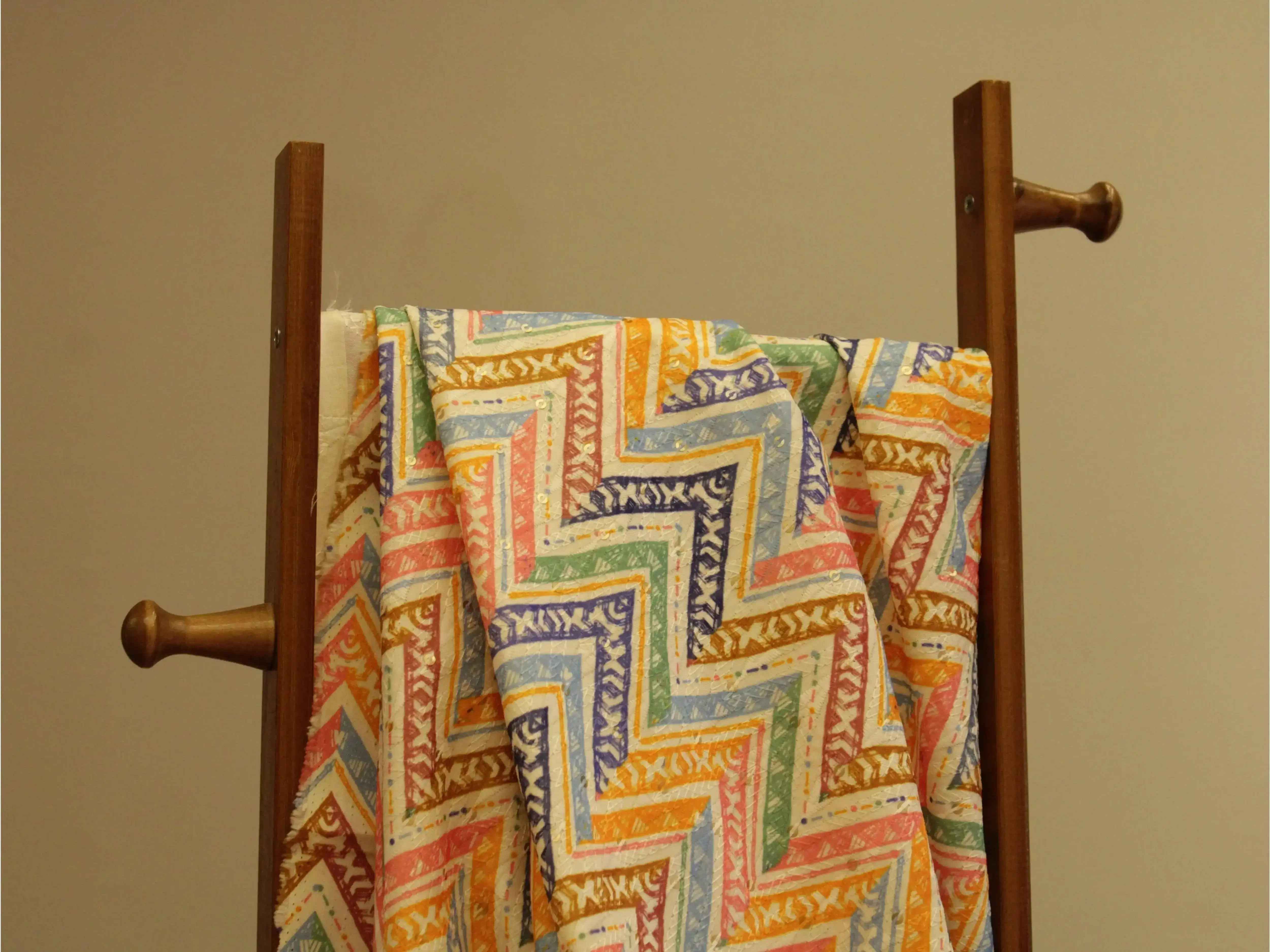 Vibrant X Mix & Match Digital Silk Fabric