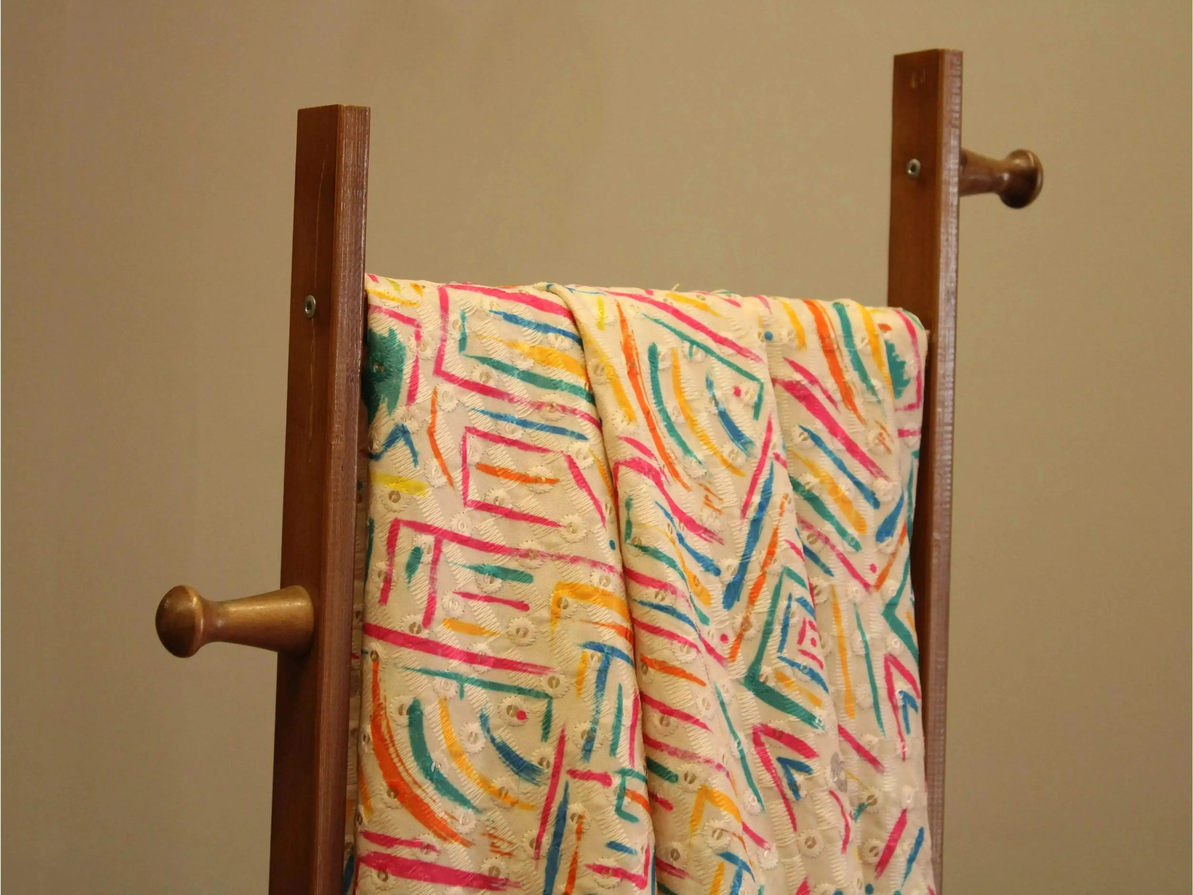 Vibrant X Mix & Match Digital Silk Fabric - M'Foks