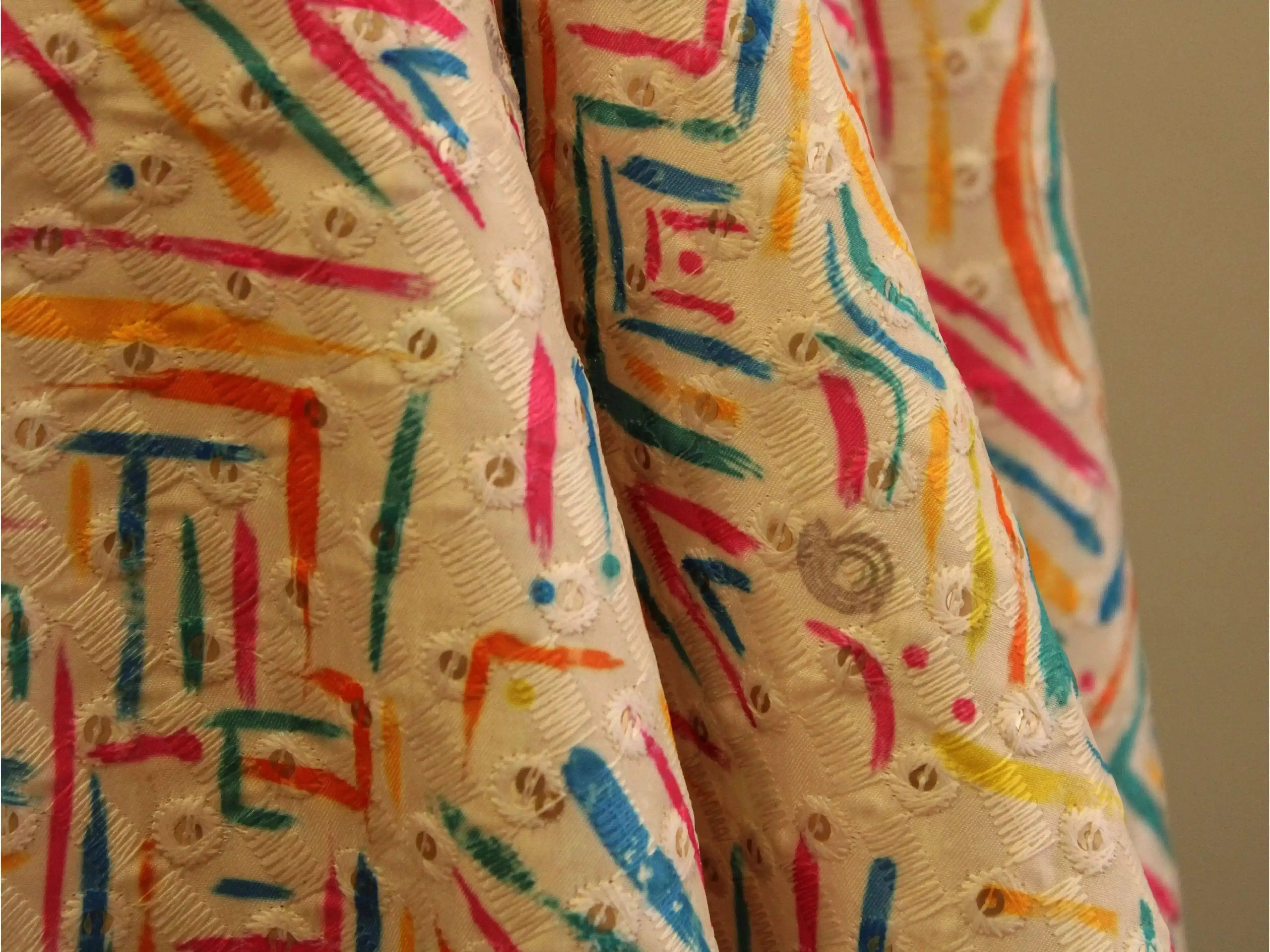 Vibrant X Mix & Match Digital Silk Fabric - M'Foks