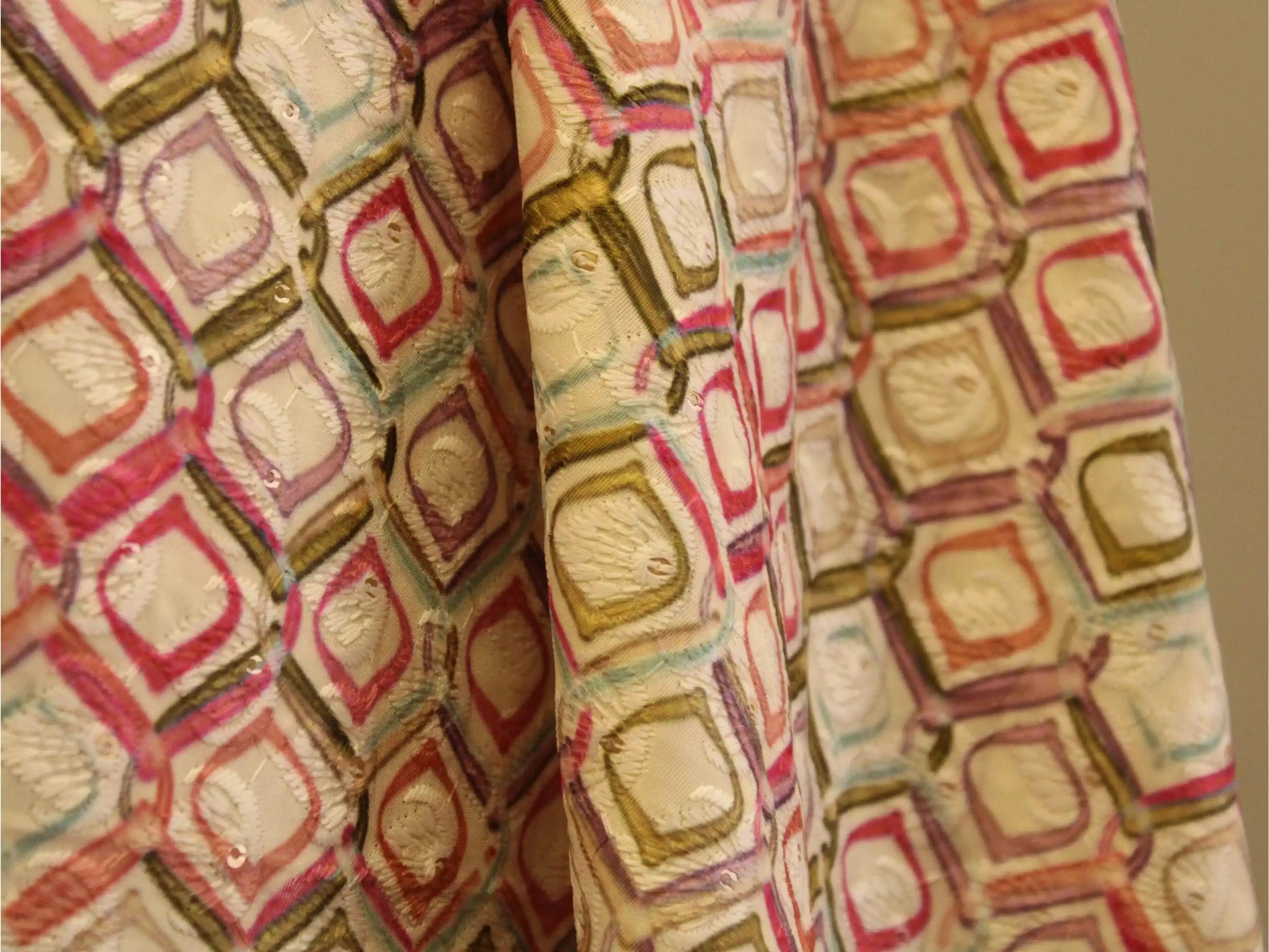 Vibrant X Mix & Match Digital Silk Fabric - M'Foks