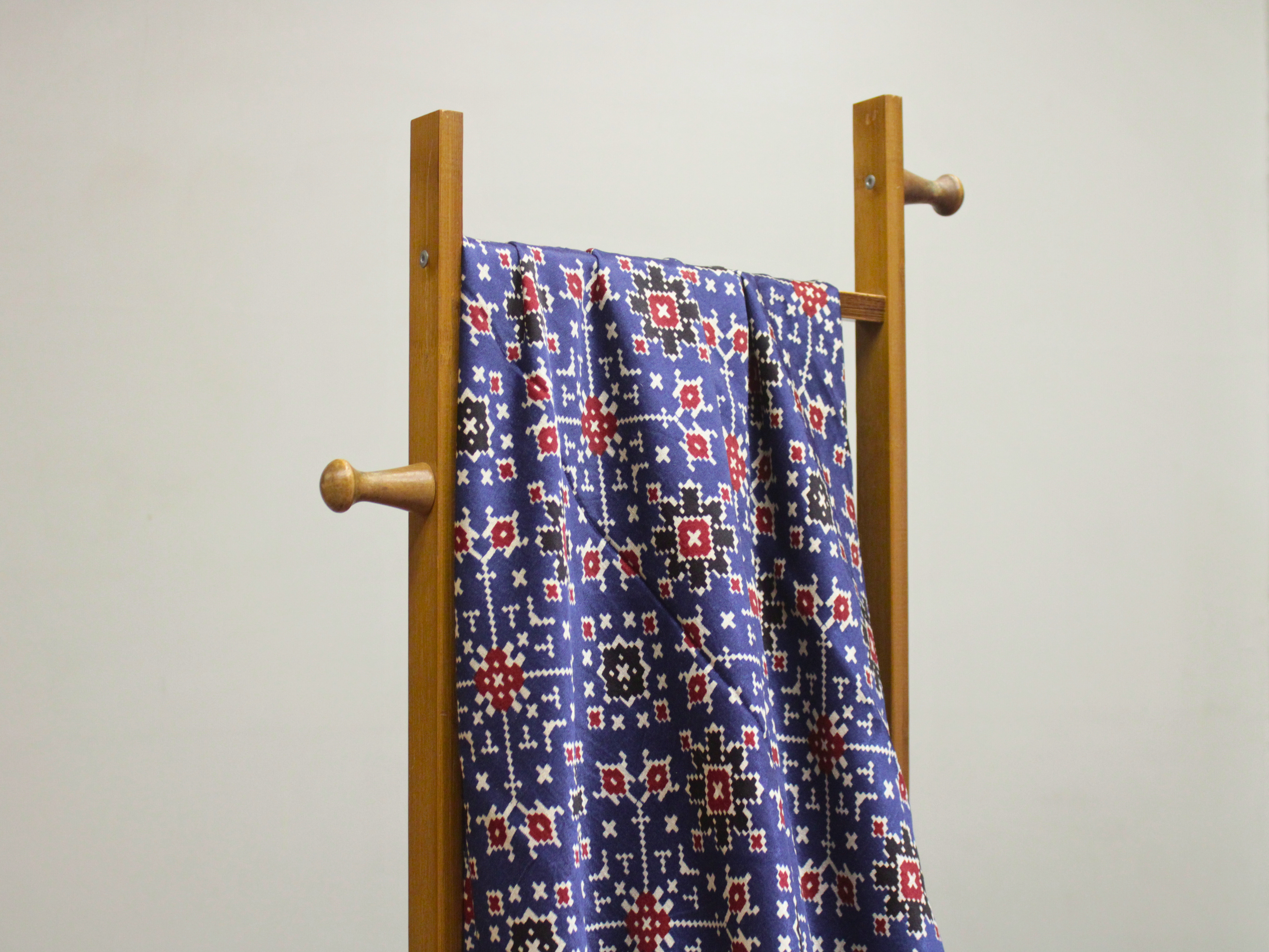 Viscose Gaji Silk Patola Fabric