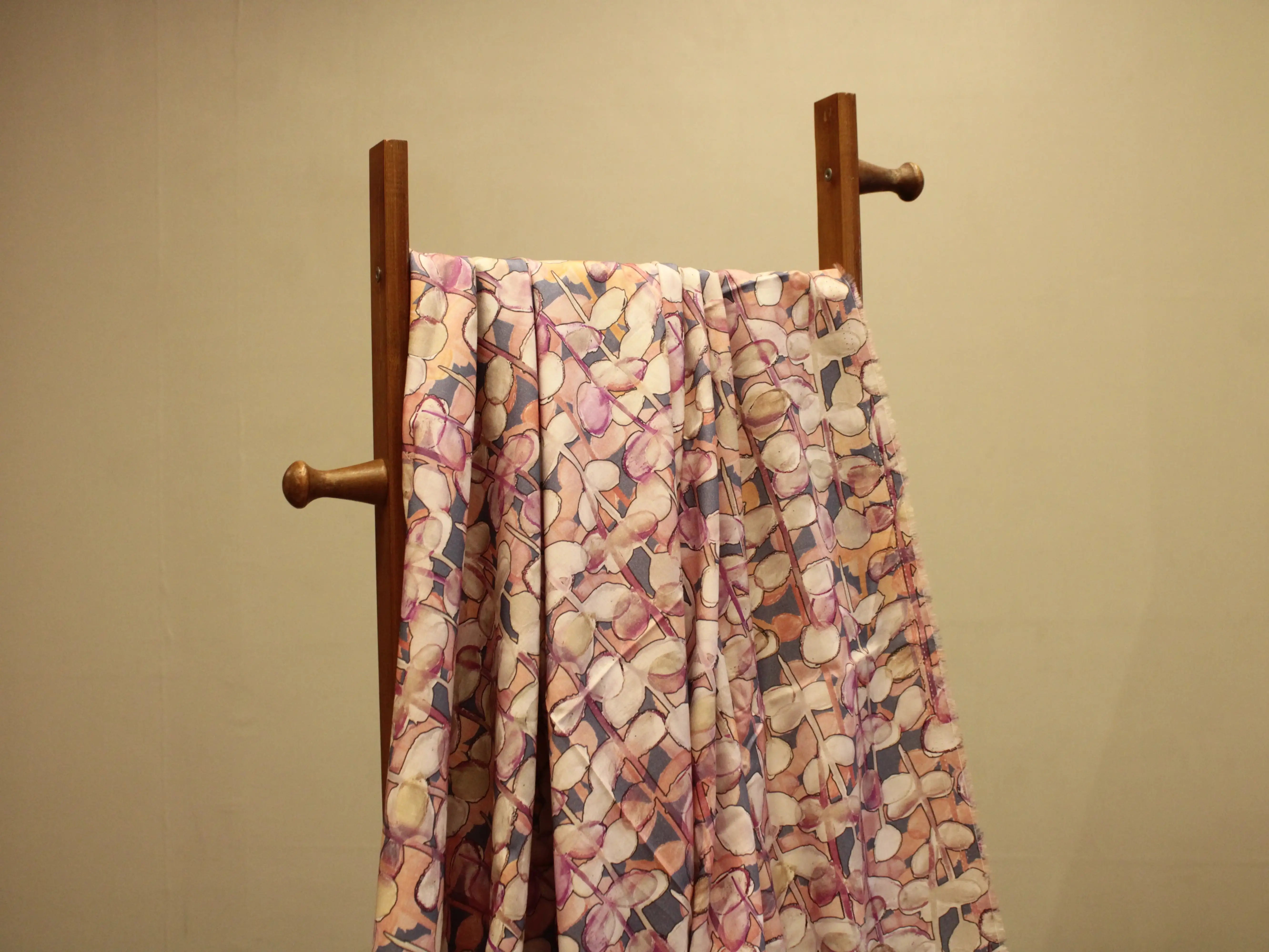 Premium Digital Printed Microfiber Cotton Lawn Fabric