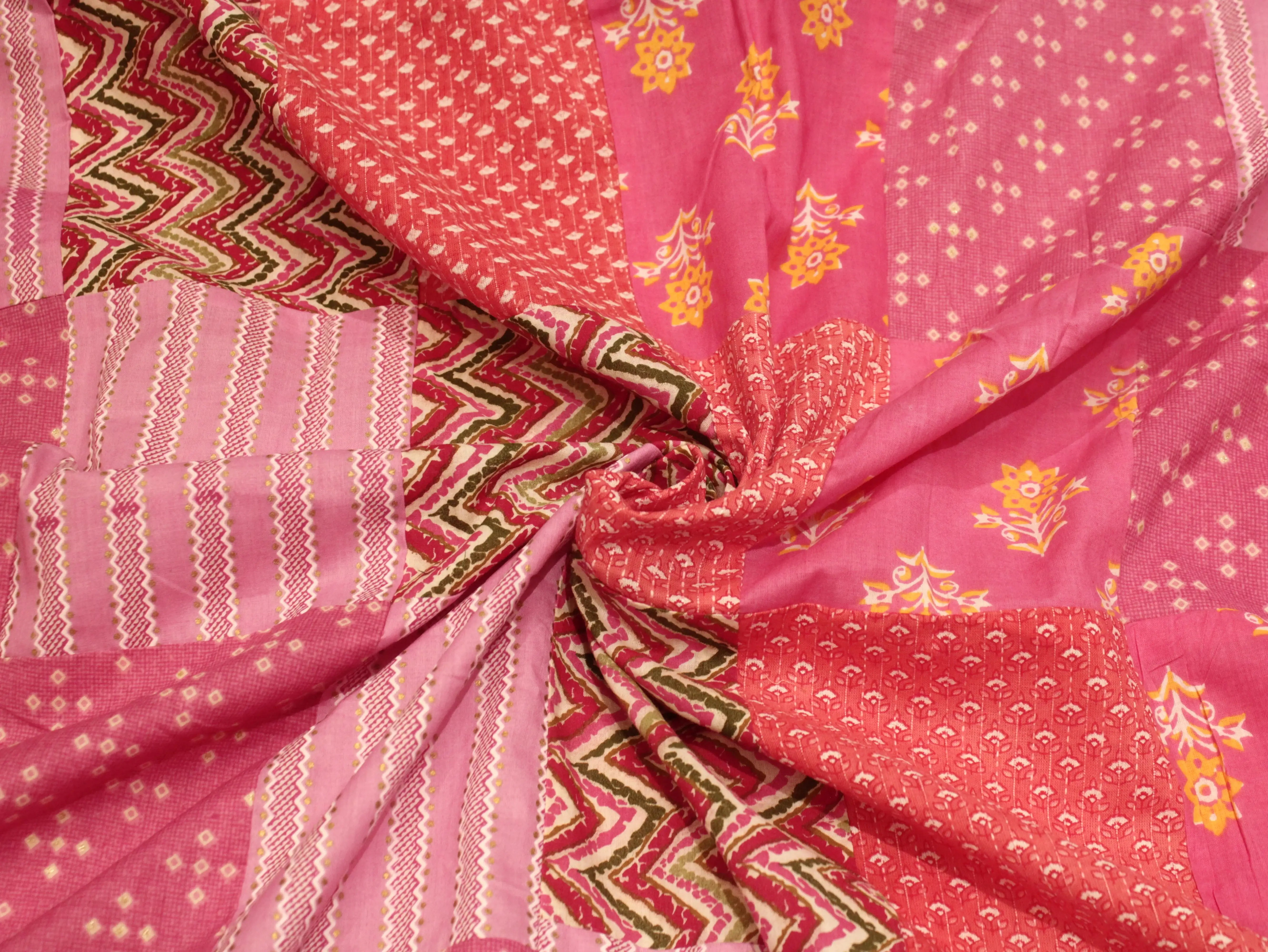 Premium Cotton Printed Patch Work Fabric