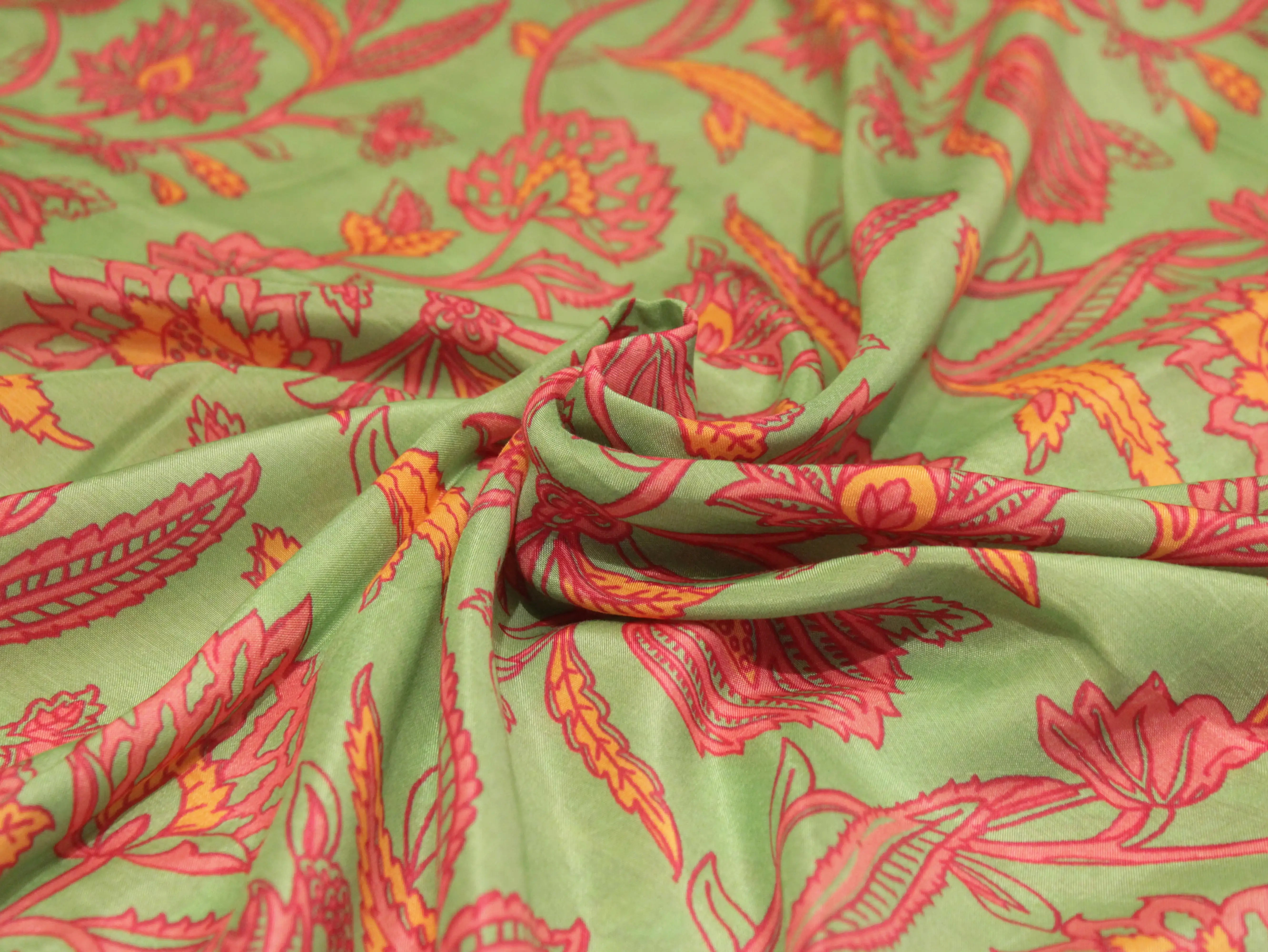 Pure Soft Modal Muslin Digital Printed Fabric
