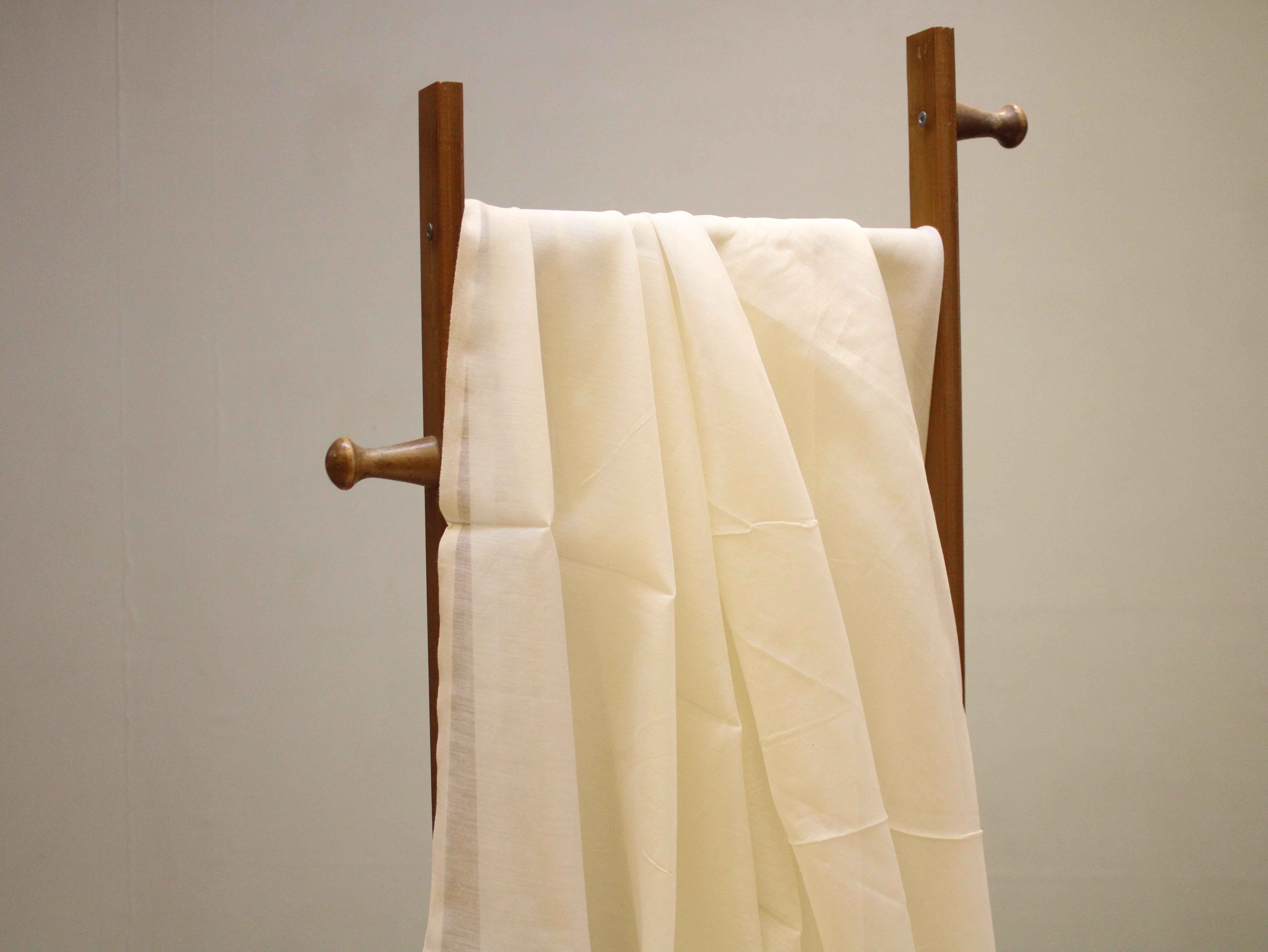 Pure Chanderi Mulmul Dyeable Fabric 44 Inches – Premium RFD Chanderi