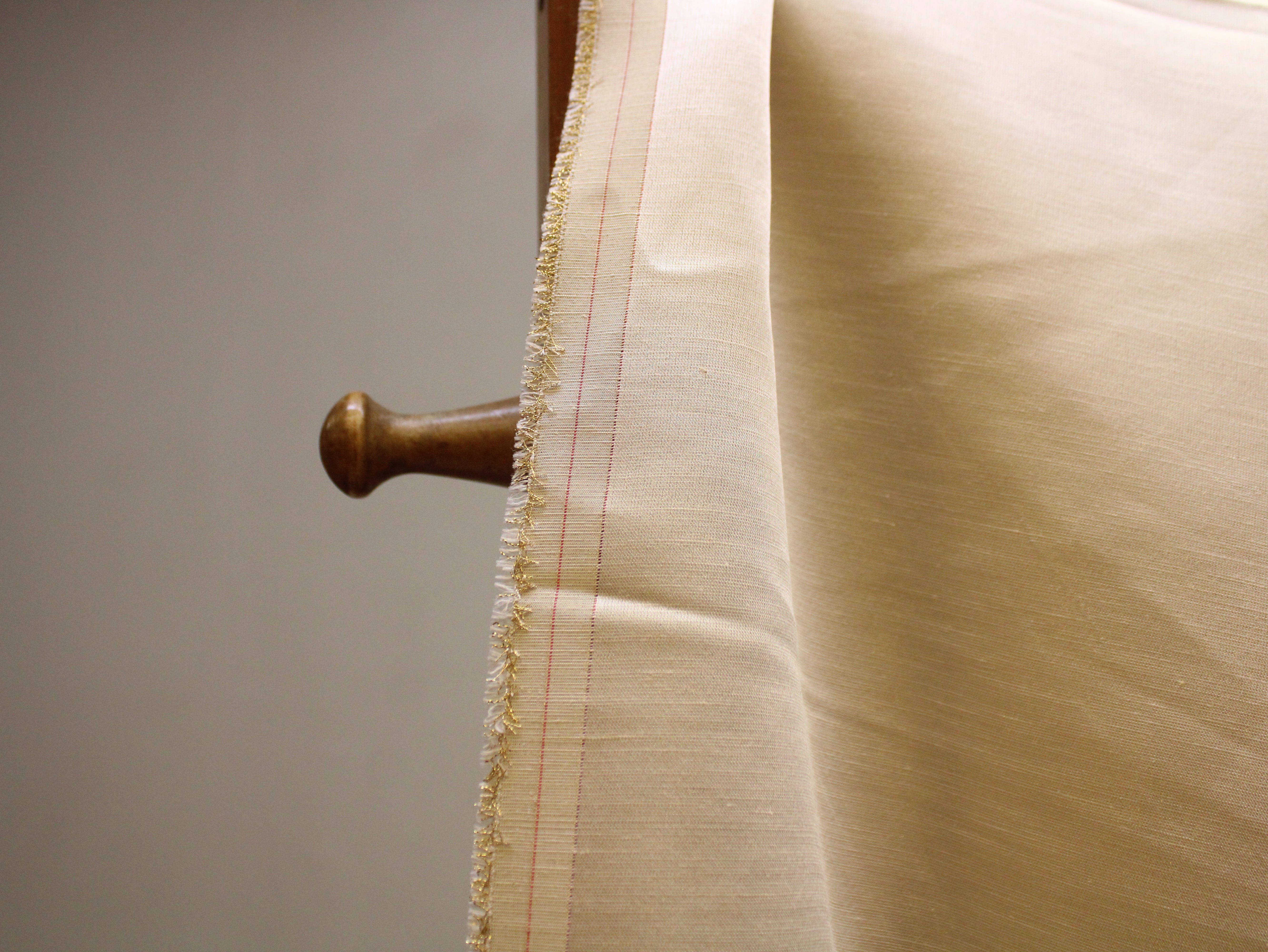 Tissue Linen Silk Dyeable Fabric