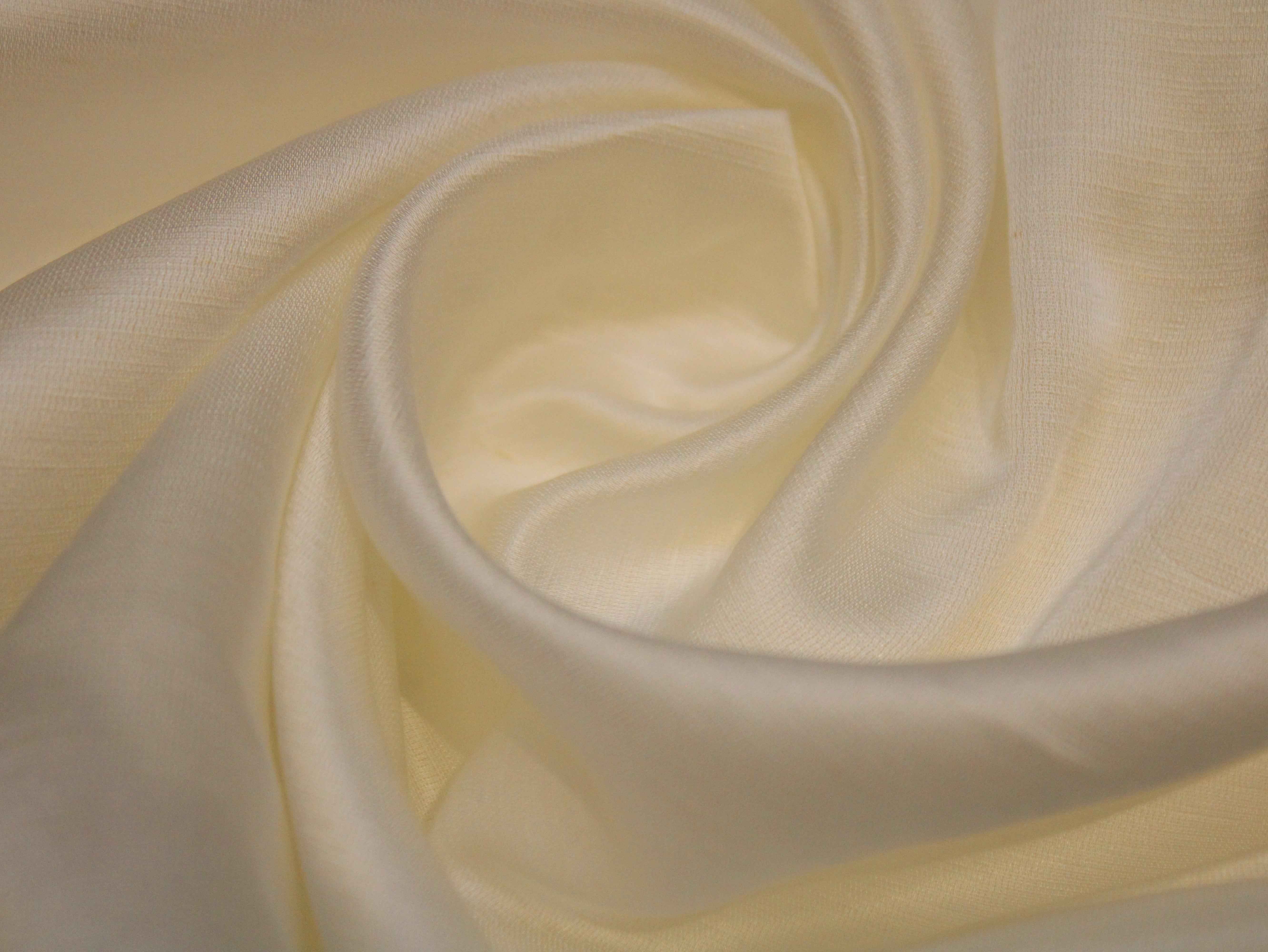 Viscose Plain Linen Silk Dyeable Fabric