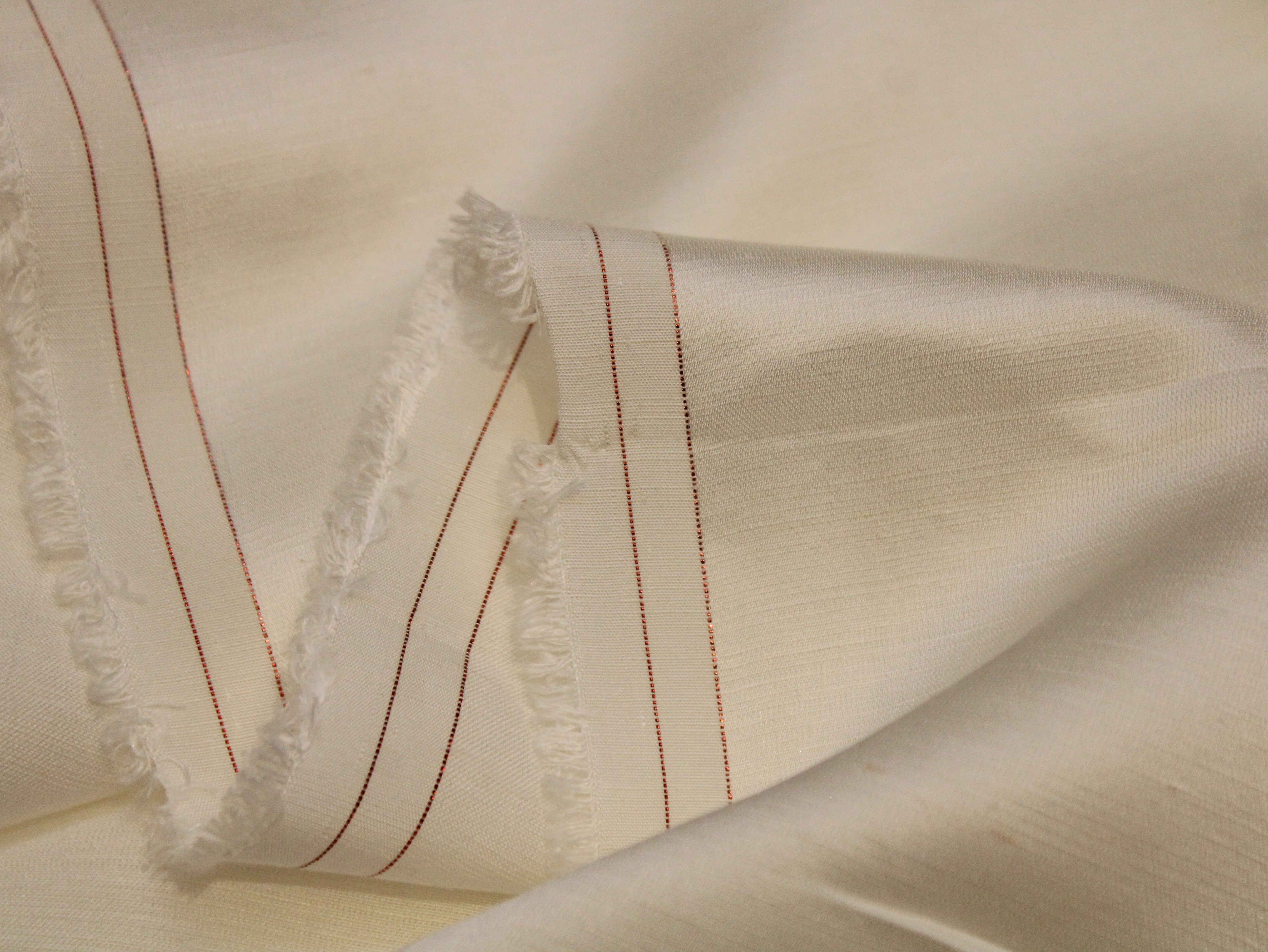 Viscose Plain Linen Silk Dyeable Fabric