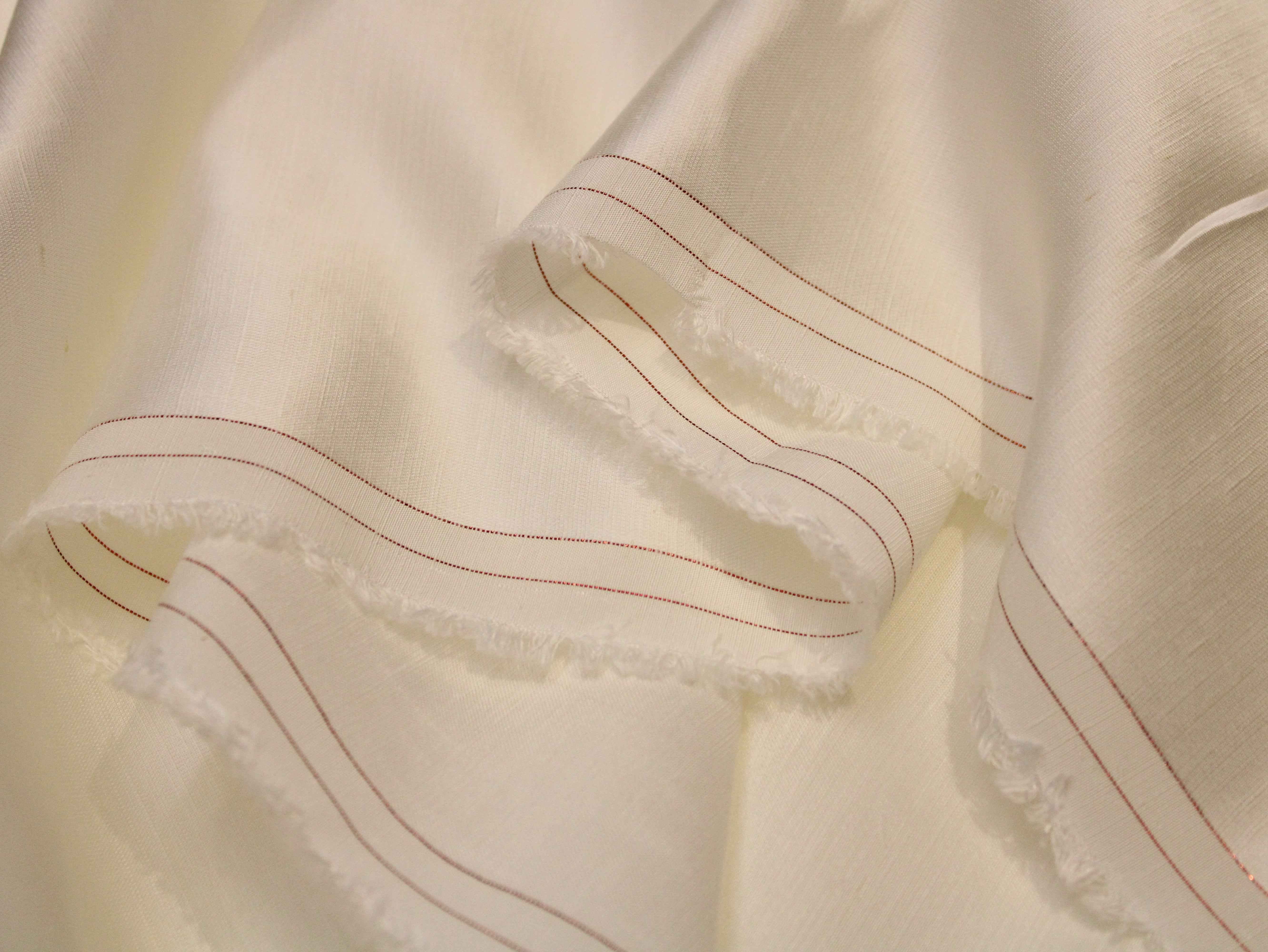 Viscose Plain Linen Silk Dyeable Fabric