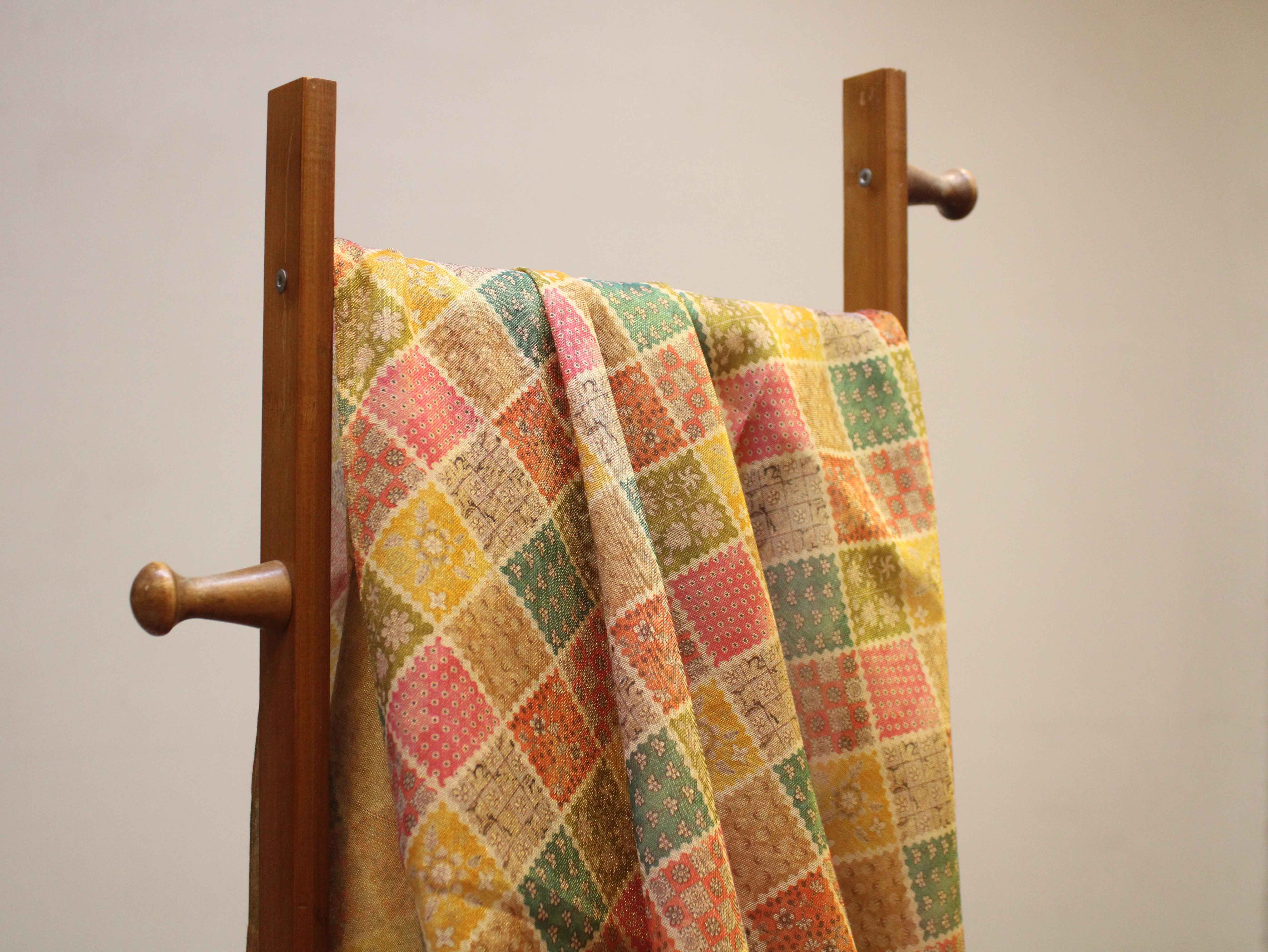 Premium Digital Print Tissue Fabric