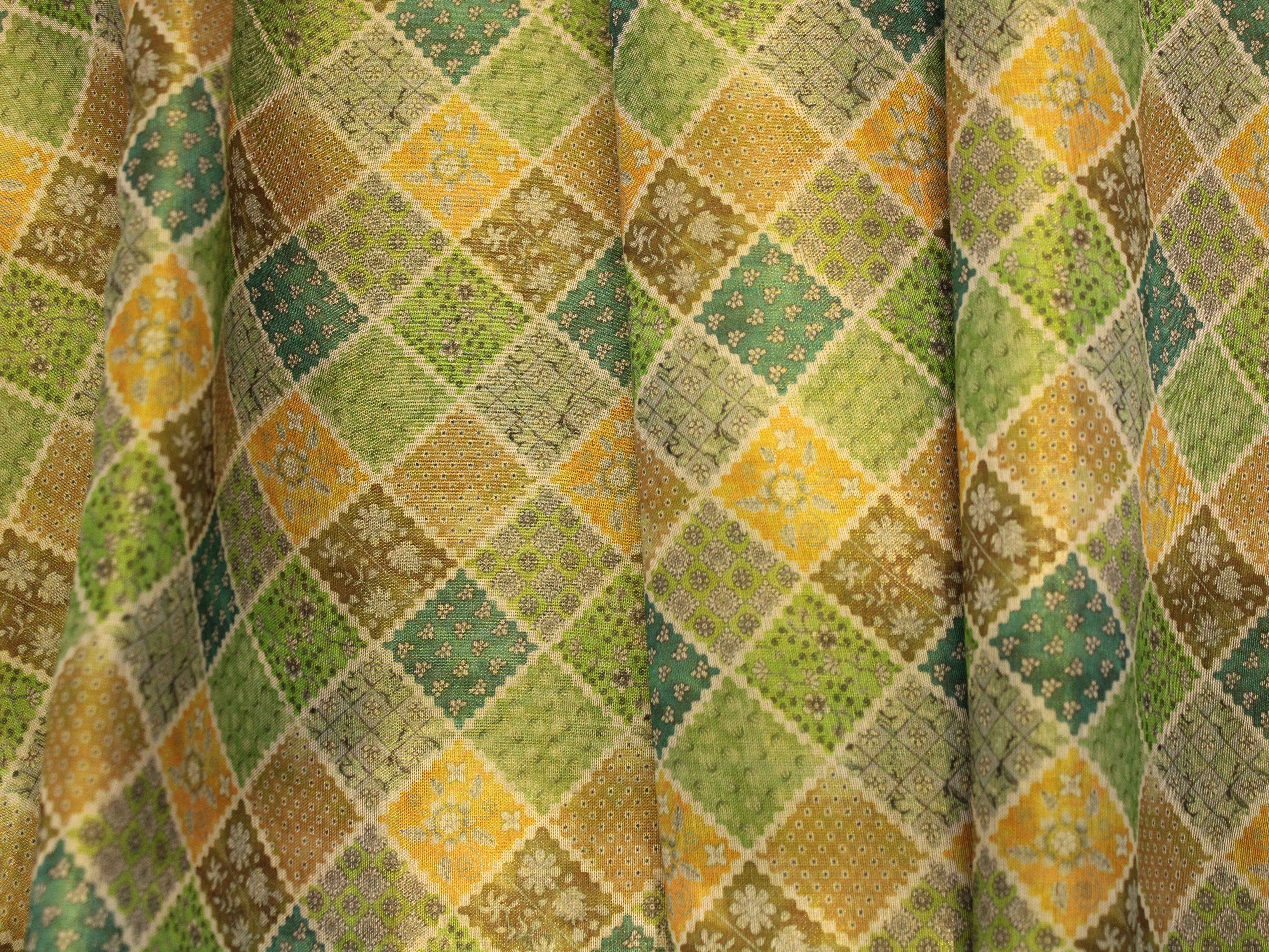 Premium Digital Print Tissue Fabric