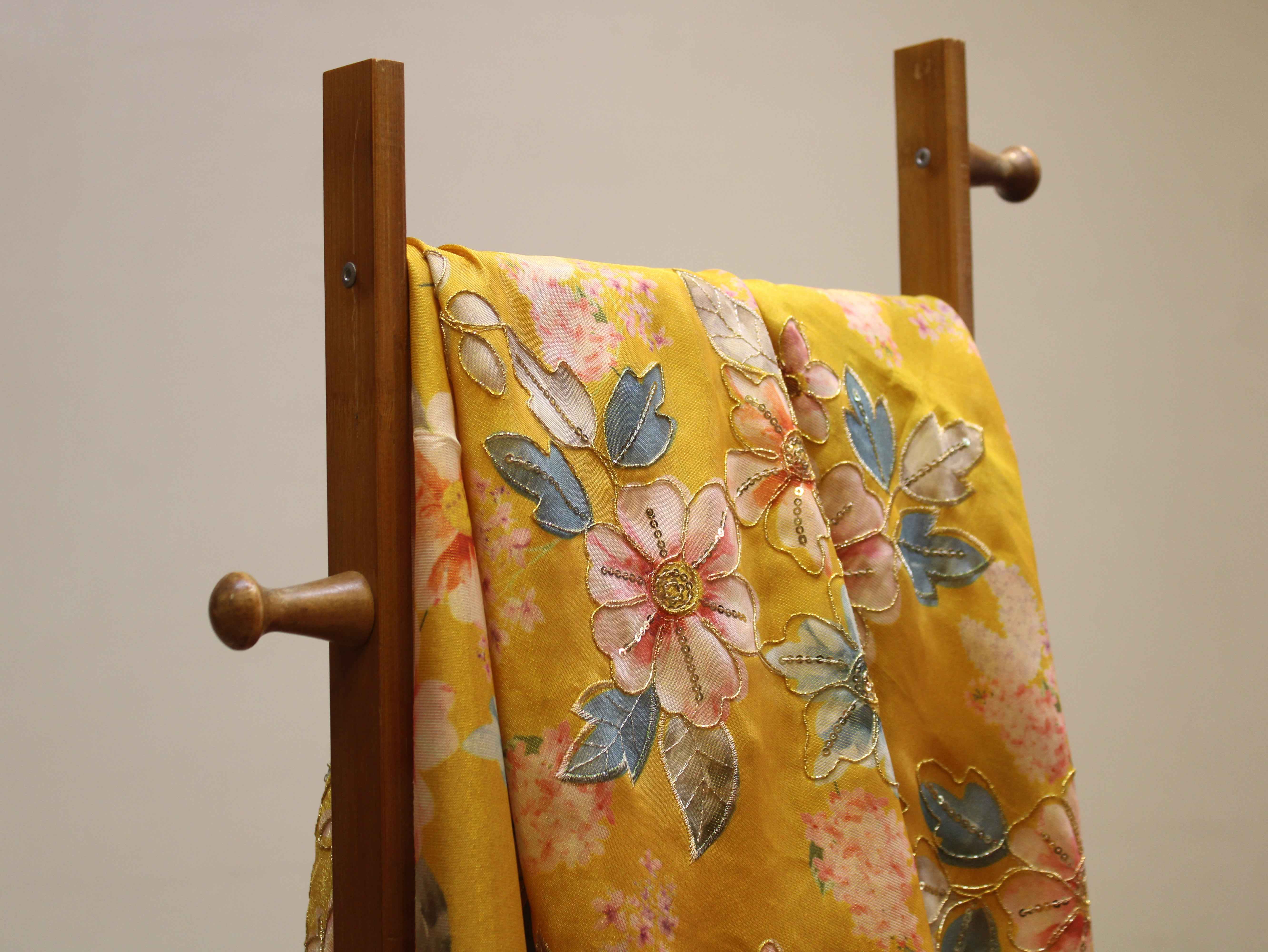 Premium Tissue Position Print Work Fabric