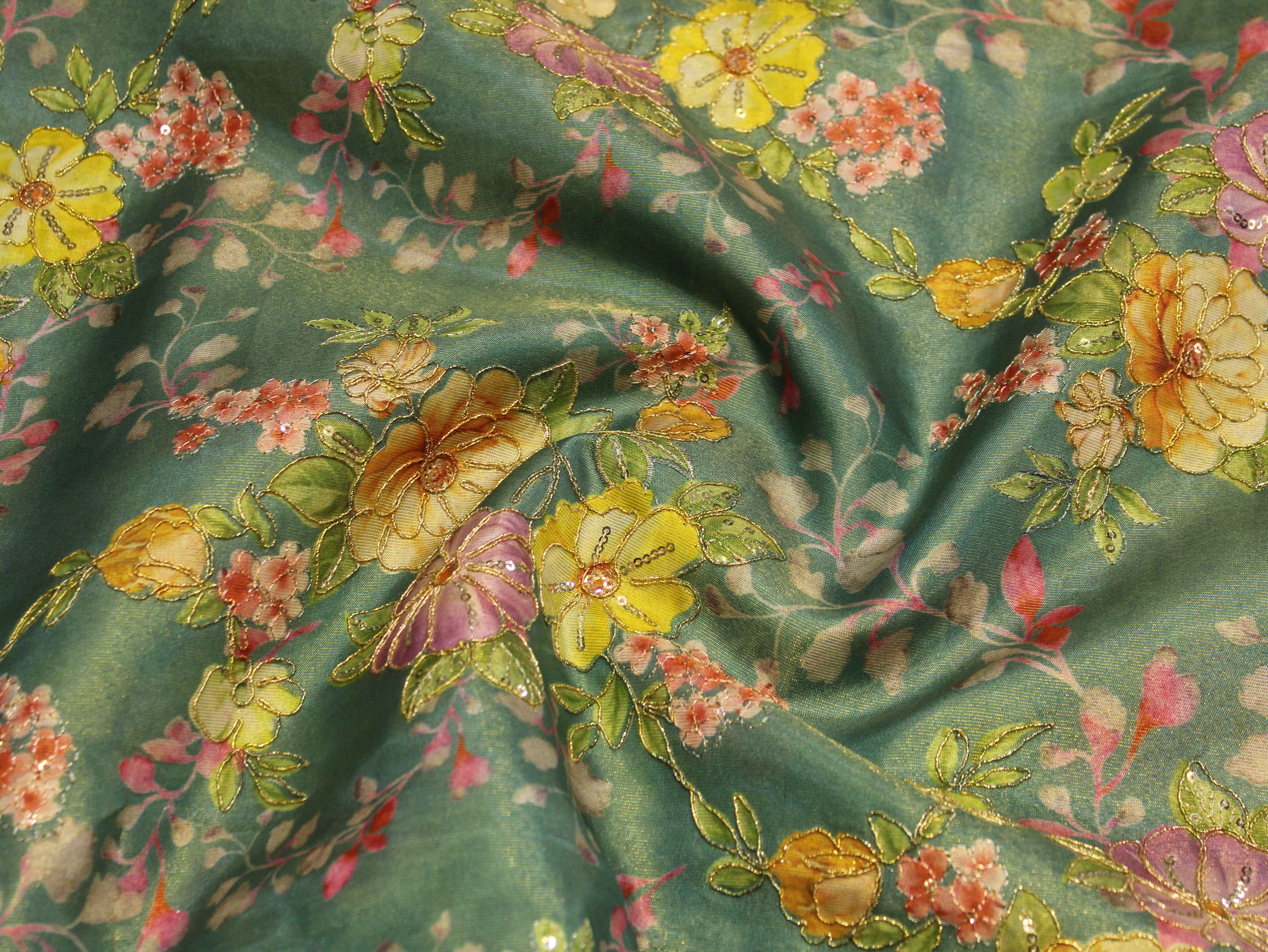 Premium Tissue Position Print Work Fabric