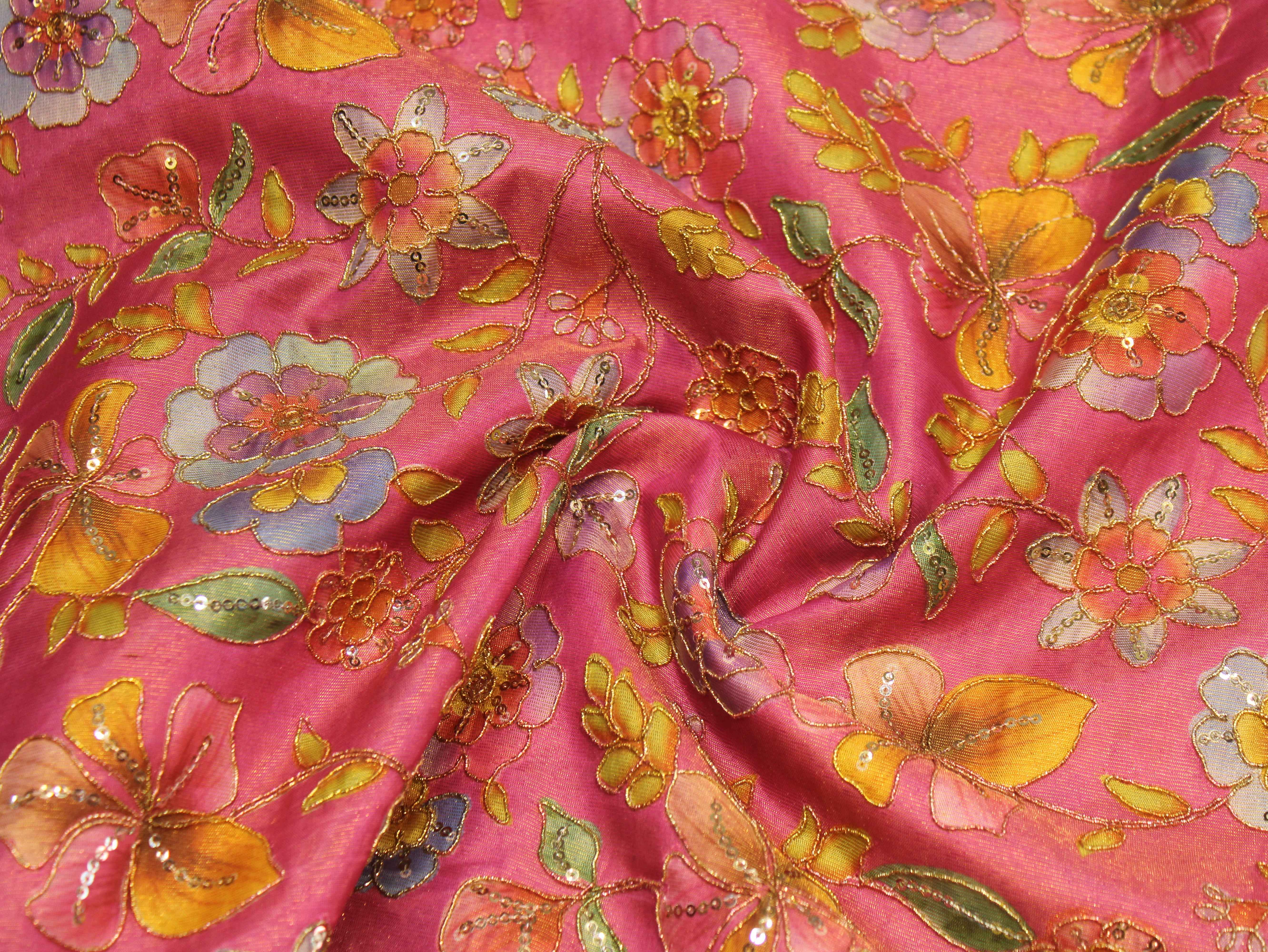 Premium Tissue Position Print Work Fabric