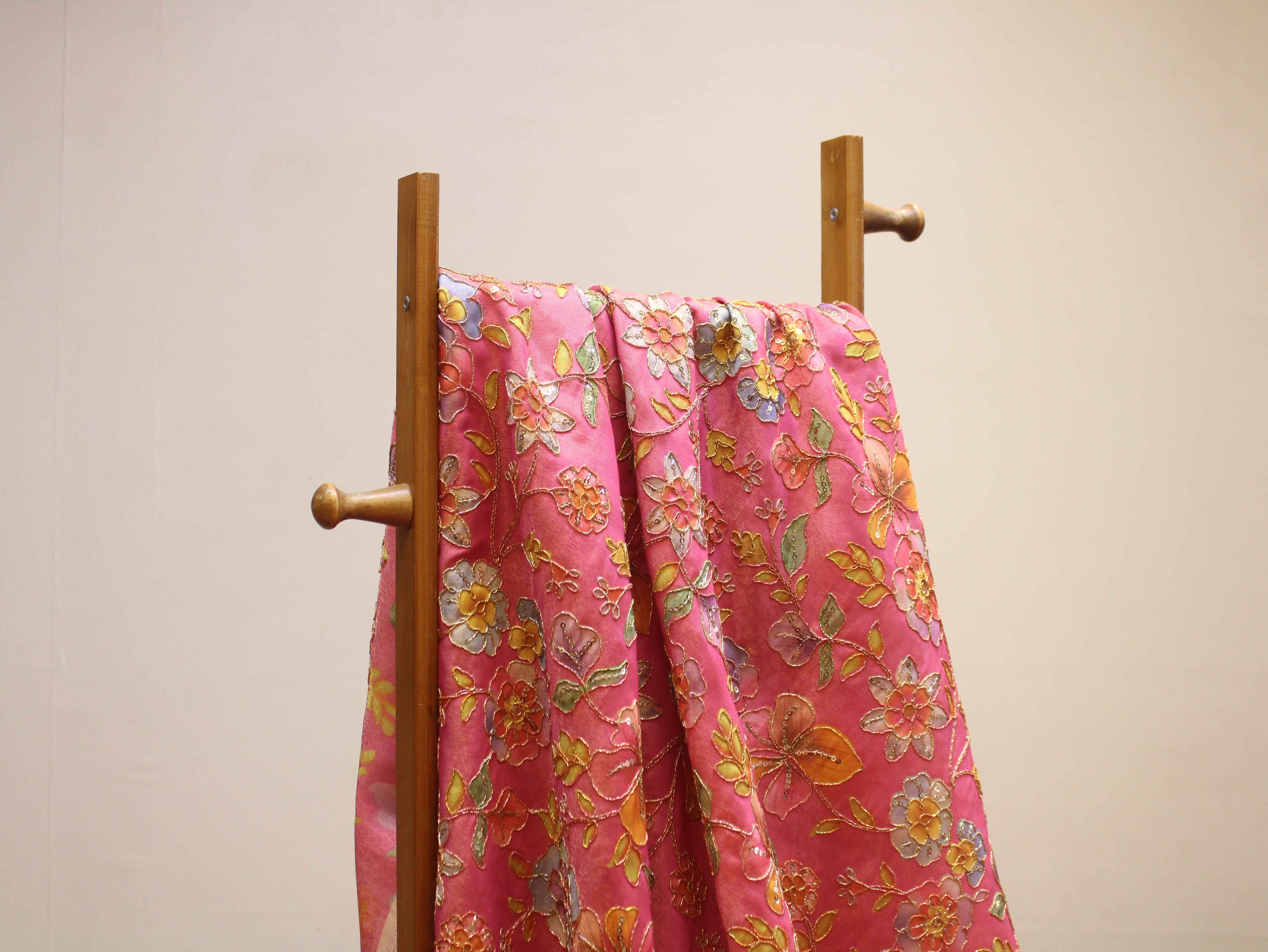 Premium Tissue Position Print Work Fabric