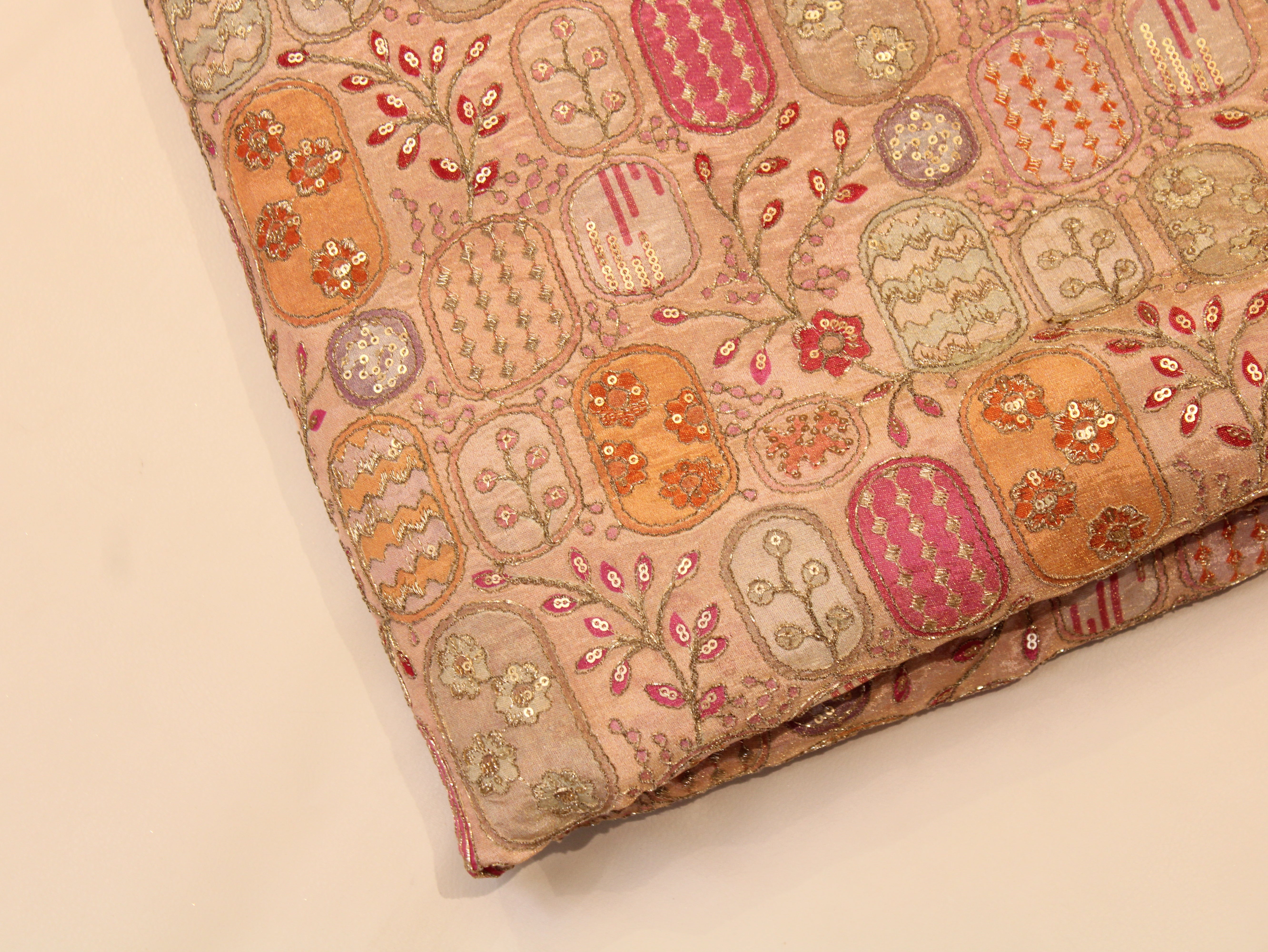 Position Work Premium Tissue Fabric | Peach