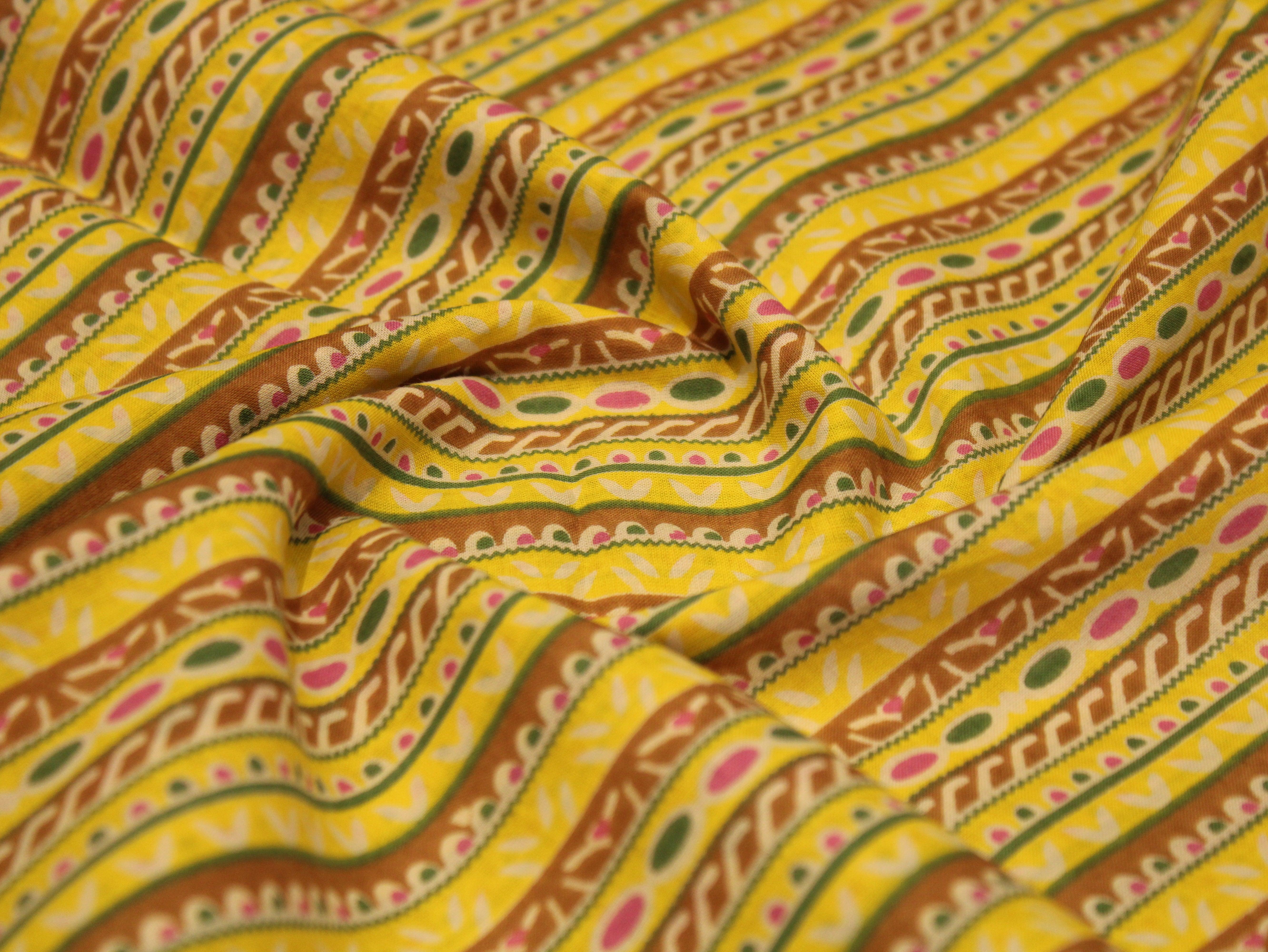 Euphoric - Cotton Printed Fabric by M'Foks