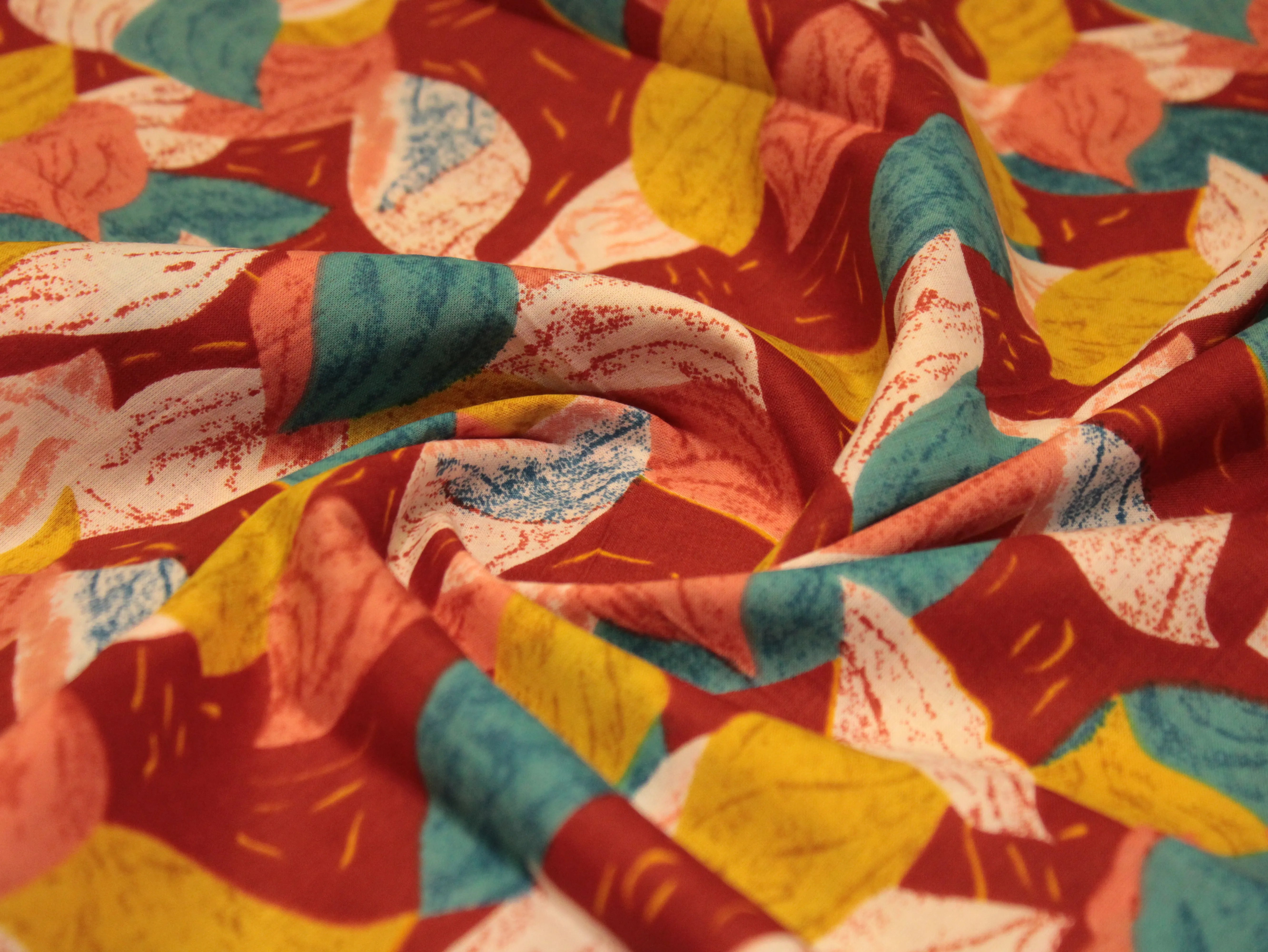 Euphoric - Cotton Printed Fabric by M'Foks